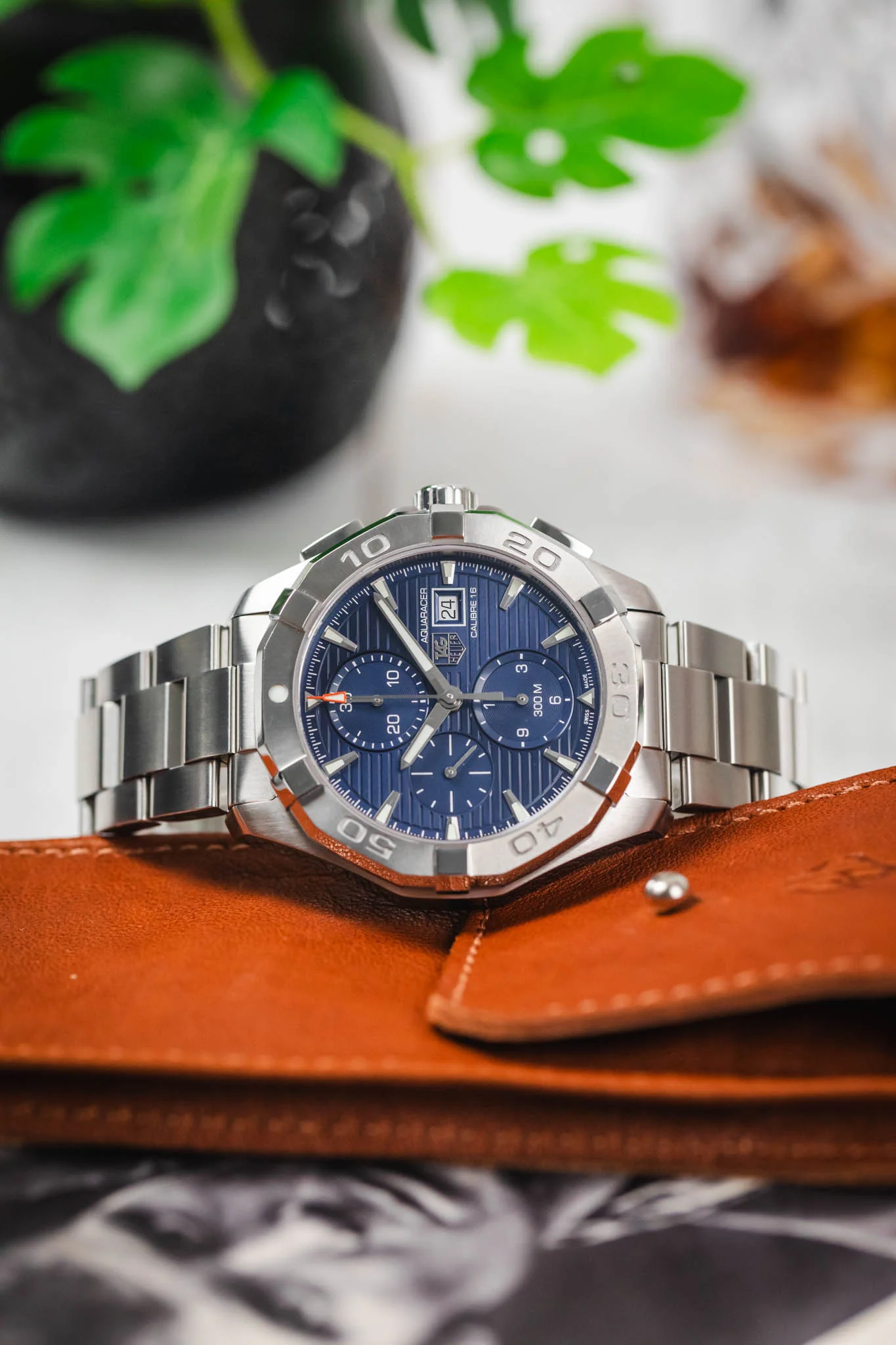 TAG HEUER Aquaracer 300m - Blue Chrono 43mm - Image 4