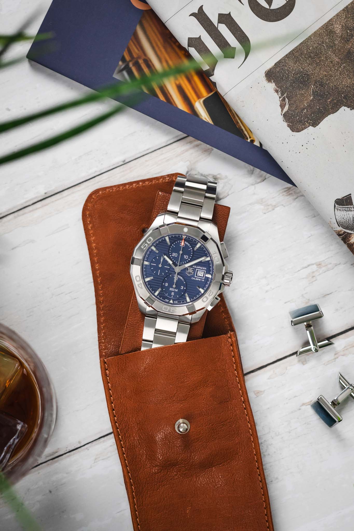 TAG HEUER Aquaracer 300m - Blue Chrono 43mm - Image 8