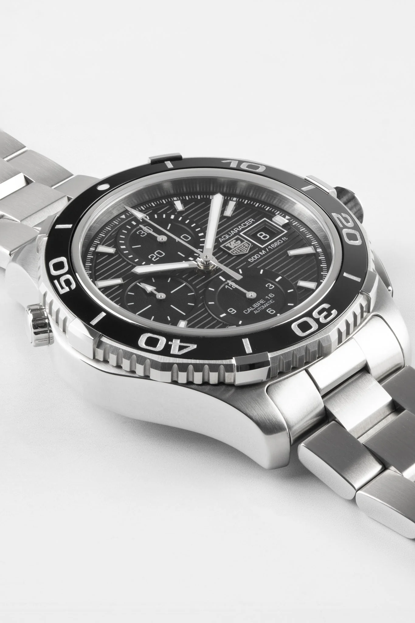 TAG HEUER Aquaracer Chrono 43mm  – Black - Image 3