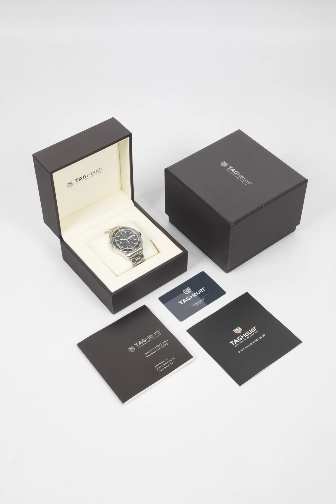 TAG HEUER Aquaracer Chrono 43mm  – Black - Image 8