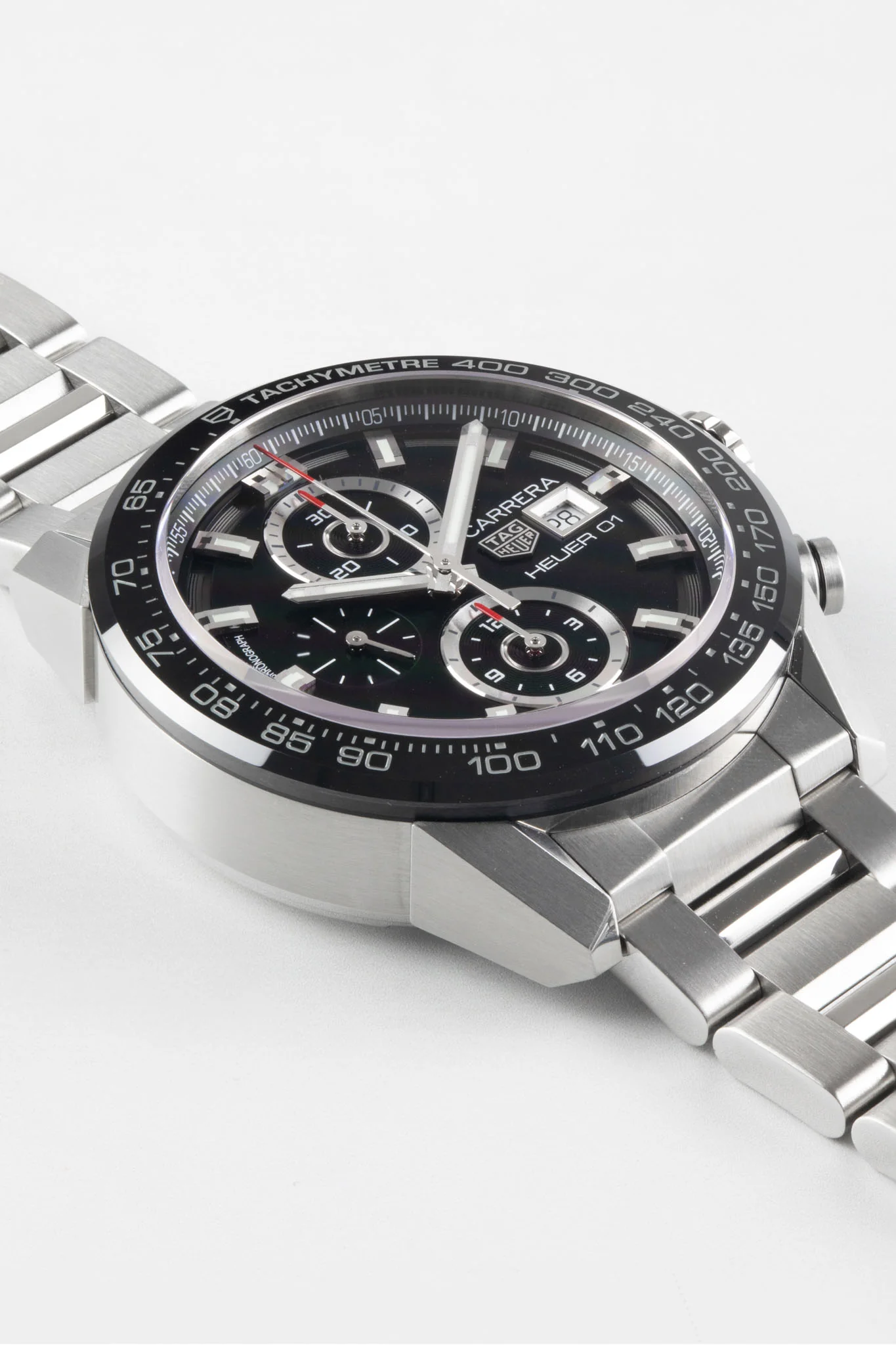 TAG HEUER  Carrera Calibre Heuer 01 43mm  – Black - Image 3
