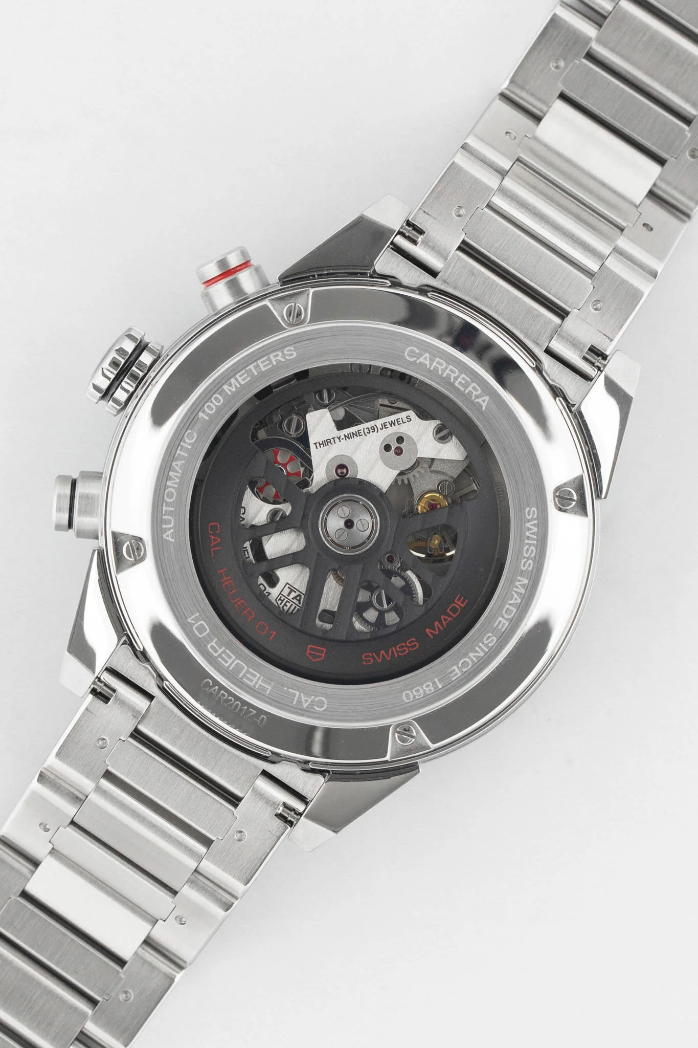 TAG HEUER  Carrera Calibre Heuer 01 43mm  – Black - Image 7