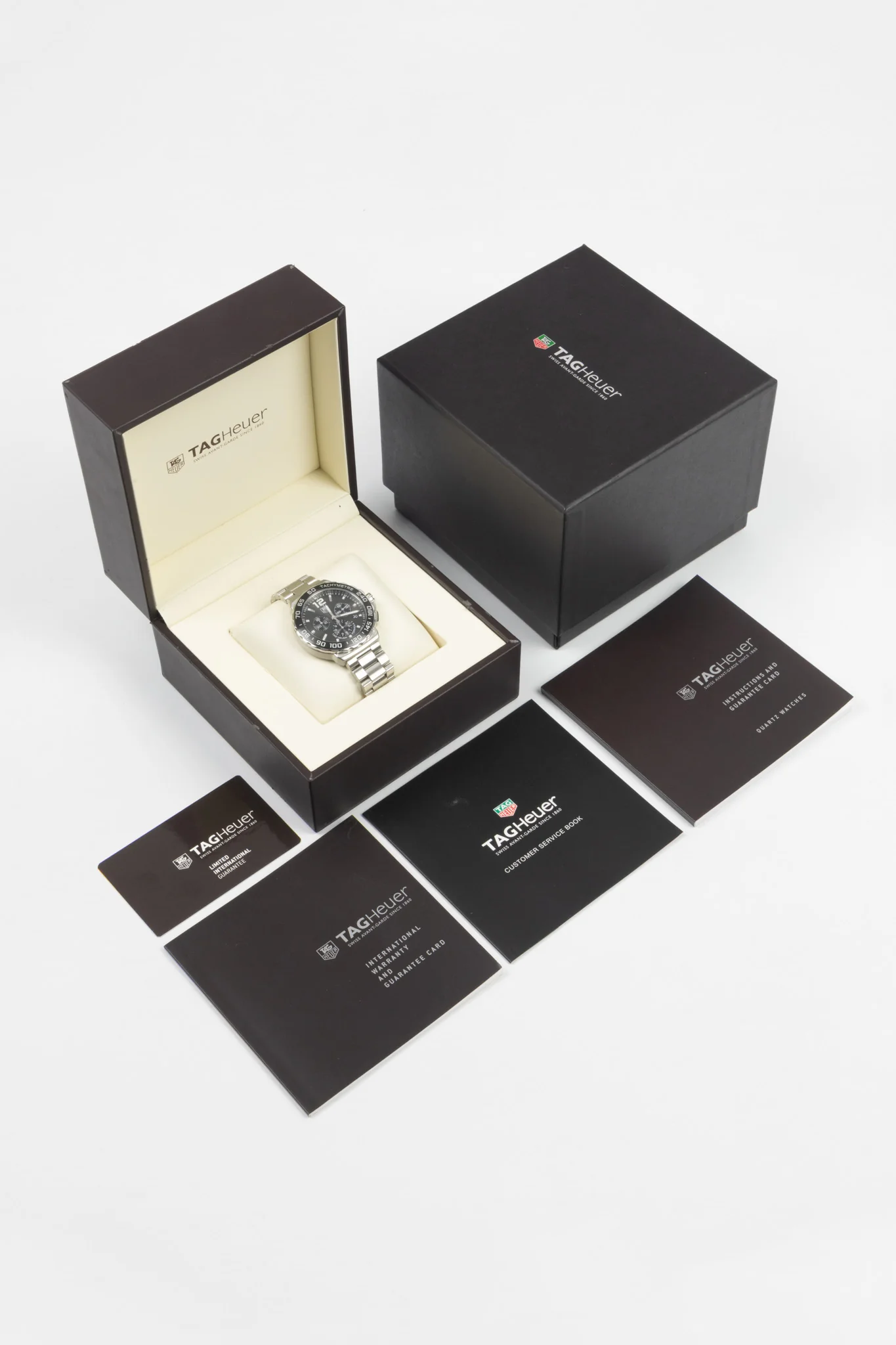 TAG HEUER CAU1115.BA0858 Formula 1 41mm Quartz Chronograph - Grey Dial - Image 10