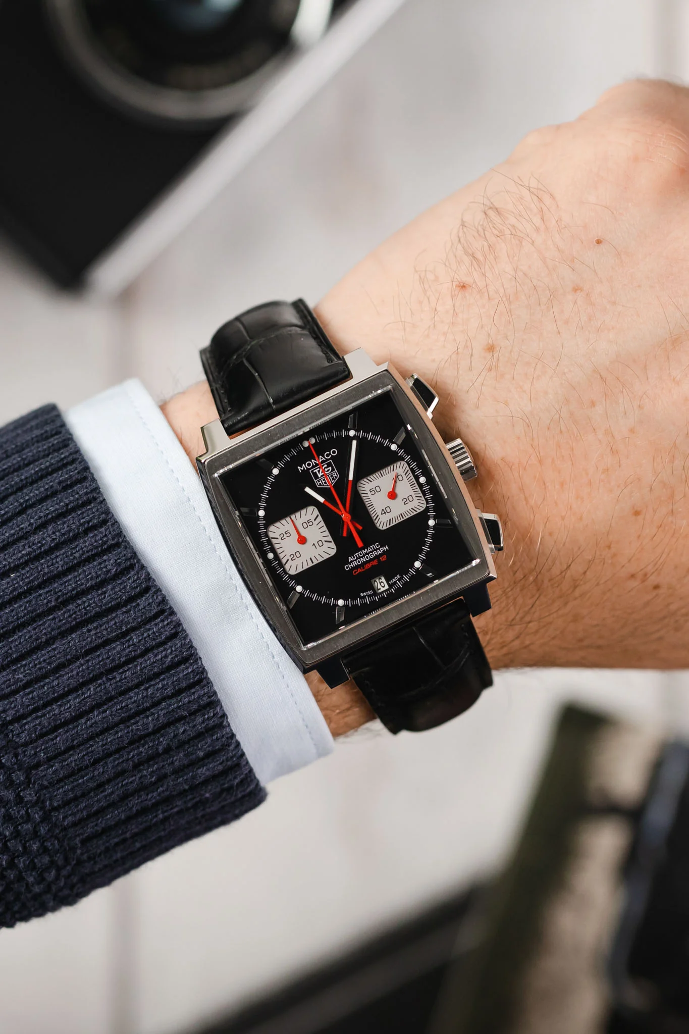 TAG HEUER  Monaco Automatic Chronograph 39mm - Black - Image 2