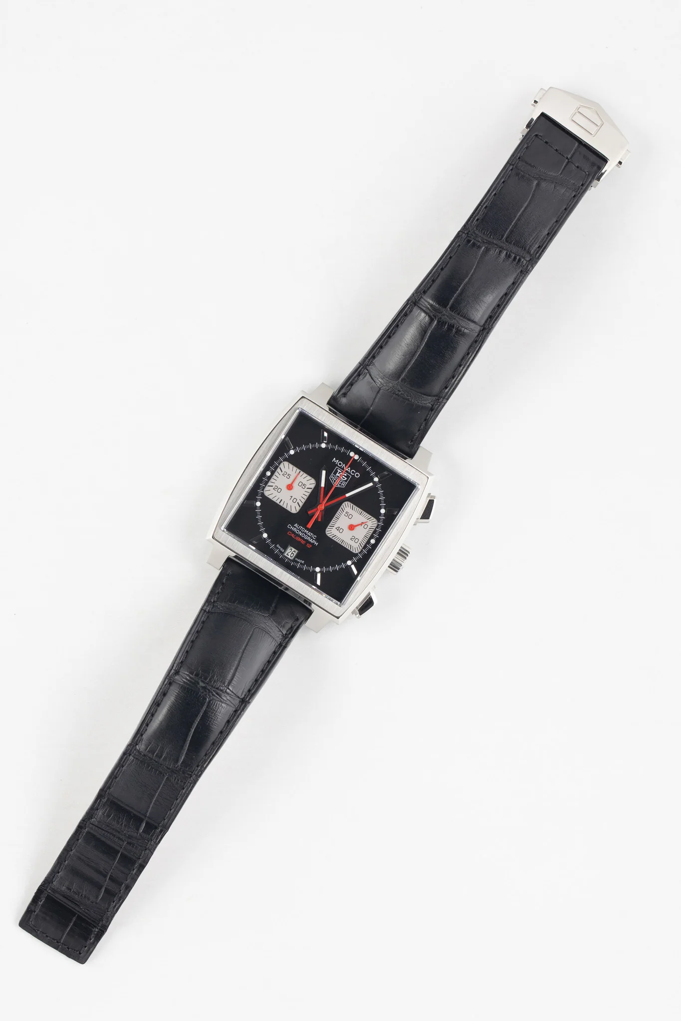 TAG HEUER  Monaco Automatic Chronograph 39mm - Black - Image 3