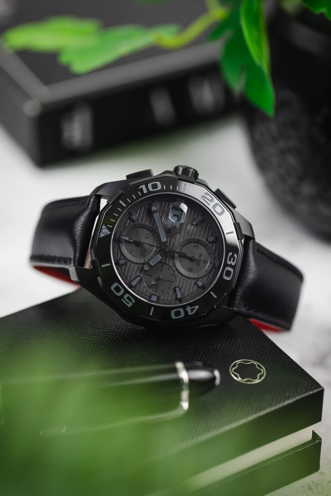 TAG HEUER Aquaracer 300m - Black Phantom 43mm- Titanium - Image 4