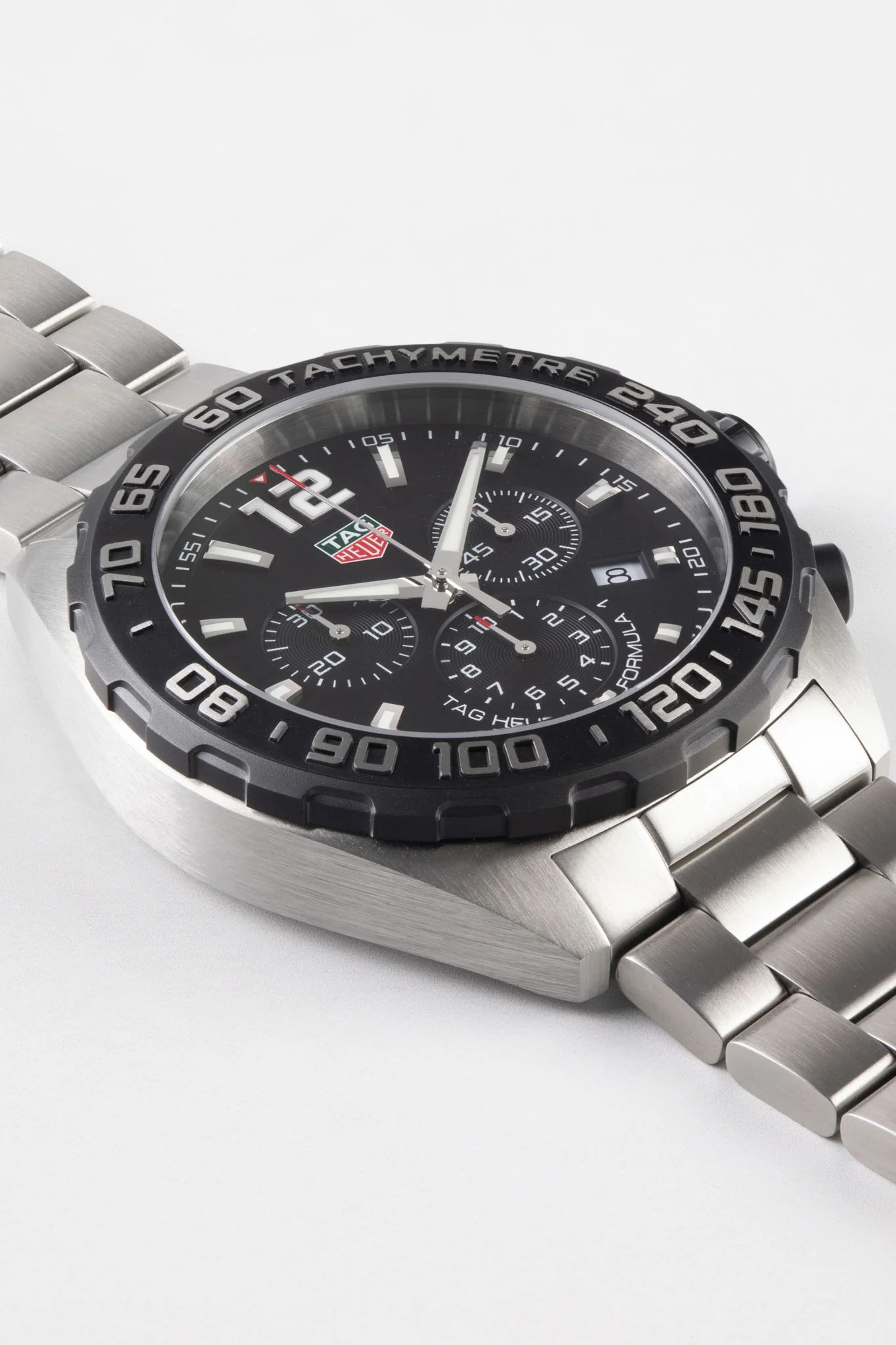 TAG HEUER CAZ1010.BA0842 Formula 1 43mm Quartz Chronograph – Black Dial & Steel Bracelet - Image 3
