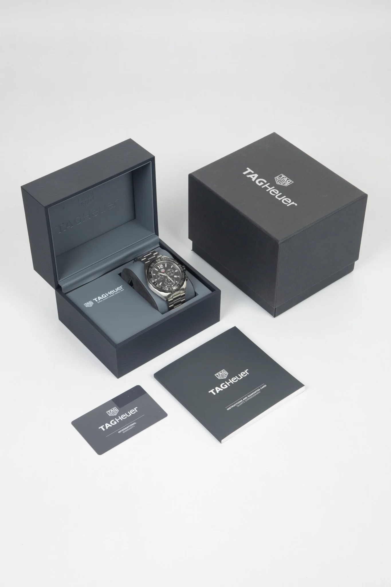 TAG HEUER CAZ1010.BA0842 Formula 1 43mm Quartz Chronograph – Black Dial & Steel Bracelet - Image 8