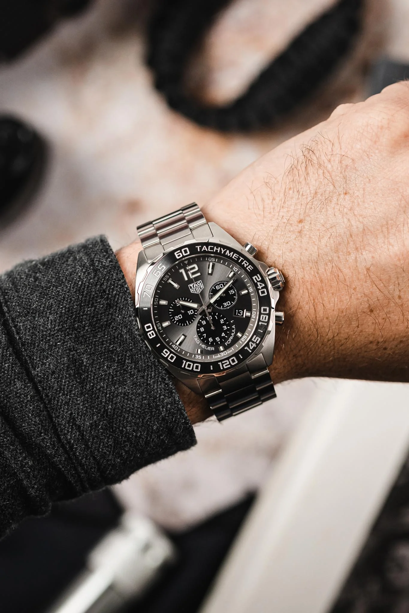 TAG HEUER CAZ1011.BA0842 Formula 1 43mm Quartz Chronograph - Grey Dial - Image 2