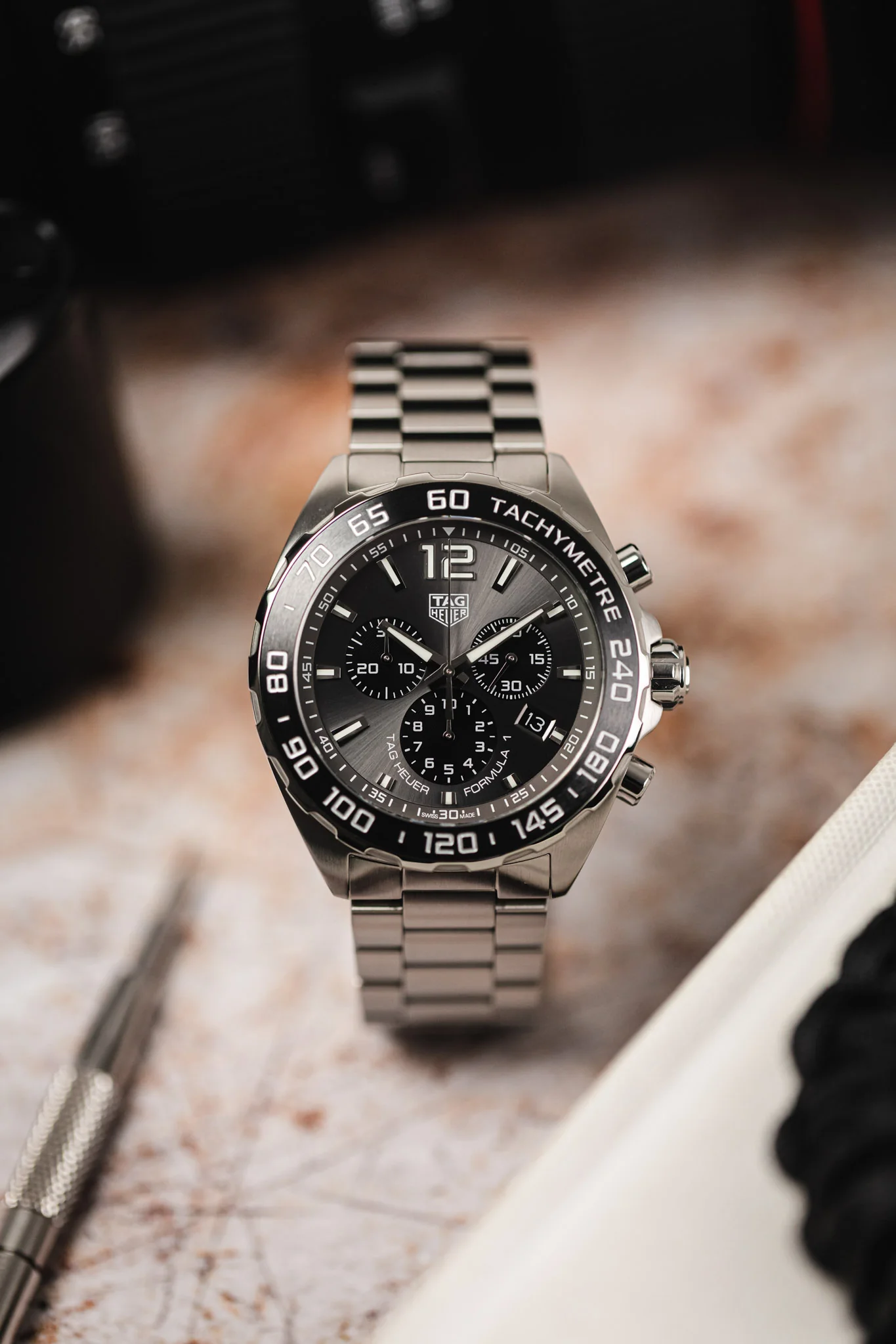 TAG HEUER CAZ1011.BA0842 Formula 1 43mm Quartz Chronograph - Grey Dial - Image 8