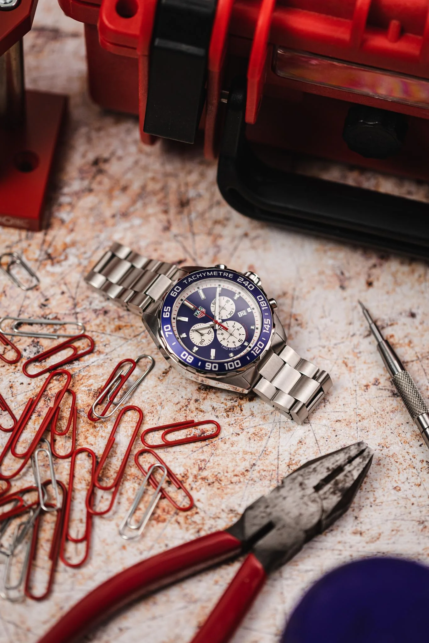 TAG HEUER Formula 1 Red Bull Chronograph - Blue - Image 4