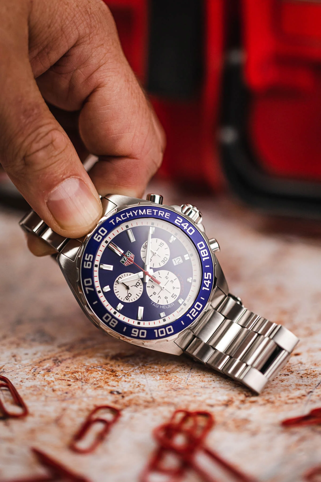 TAG HEUER Formula 1 Red Bull Chronograph - Blue - Image 6