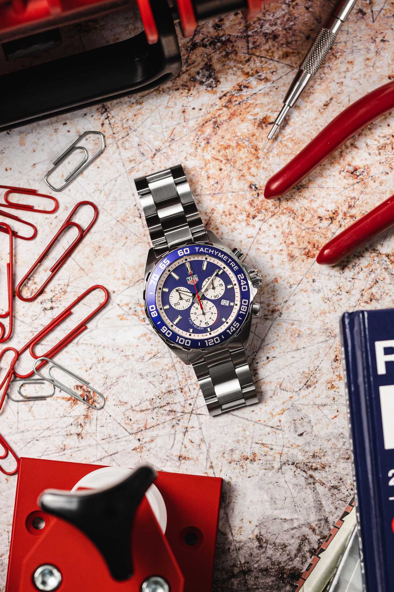 TAG HEUER Formula 1 Red Bull Chronograph - Blue - Image 8