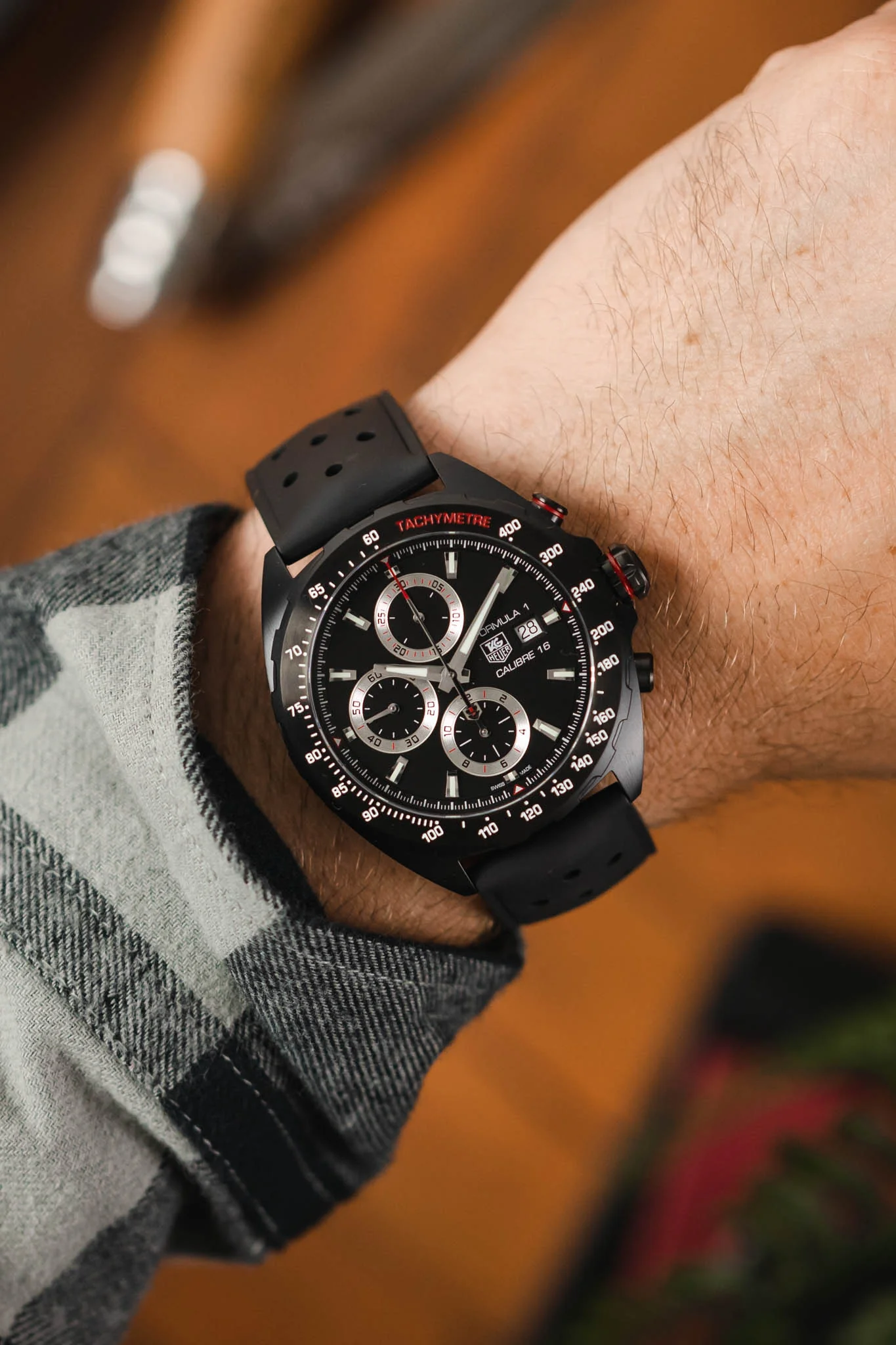 TAG HEUER CAZ2011.FT8024 Formula 1 44mm Automatic Chronograph - Black PVD - Image 2