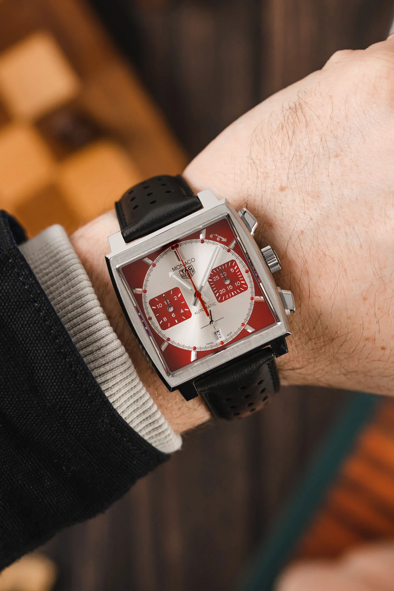 TAG HEUER Grand Prix de Monaco Limited Edition 39mm - Red - Image 2