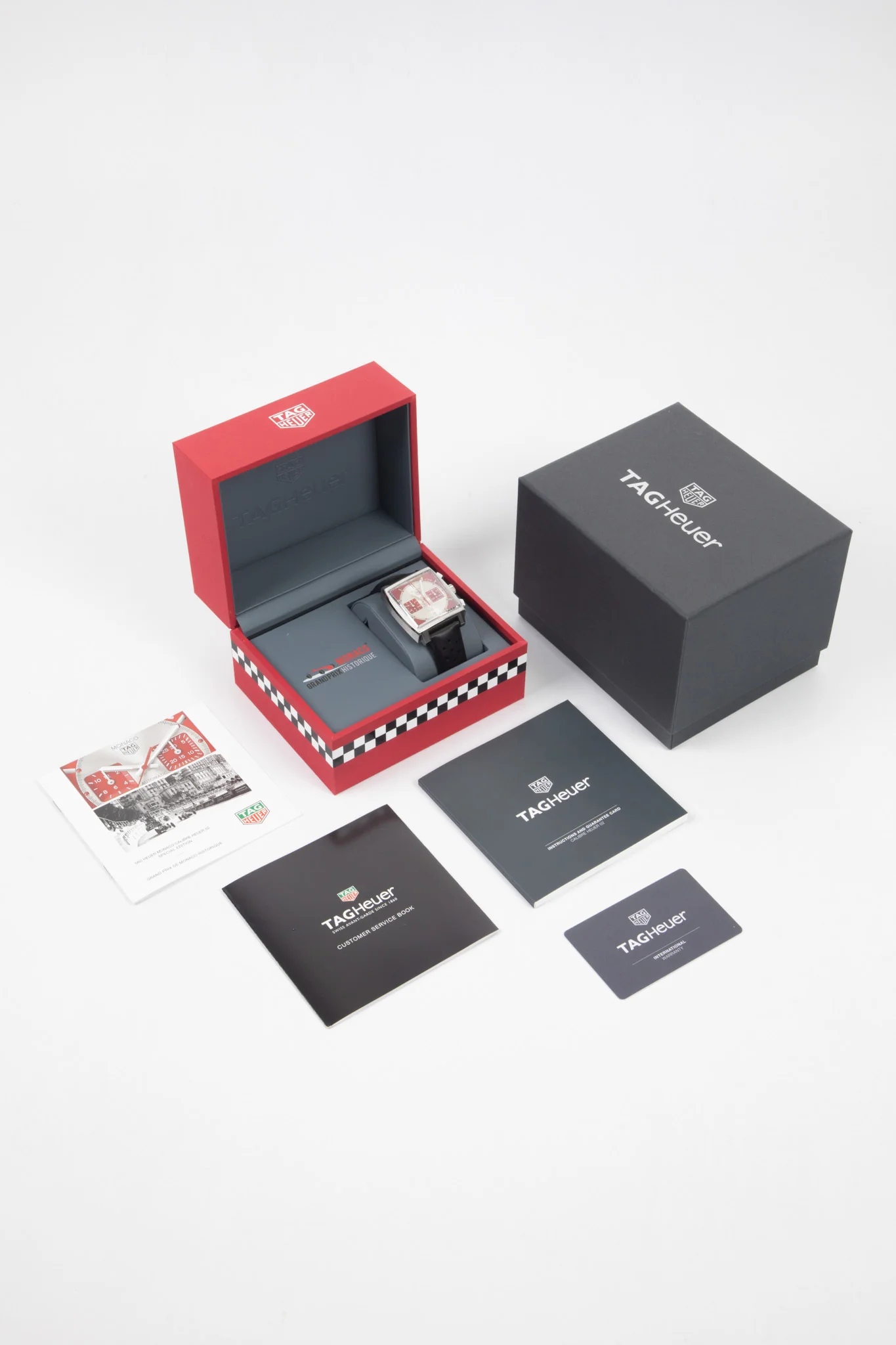 TAG HEUER Grand Prix de Monaco Limited Edition 39mm - Red - Image 8