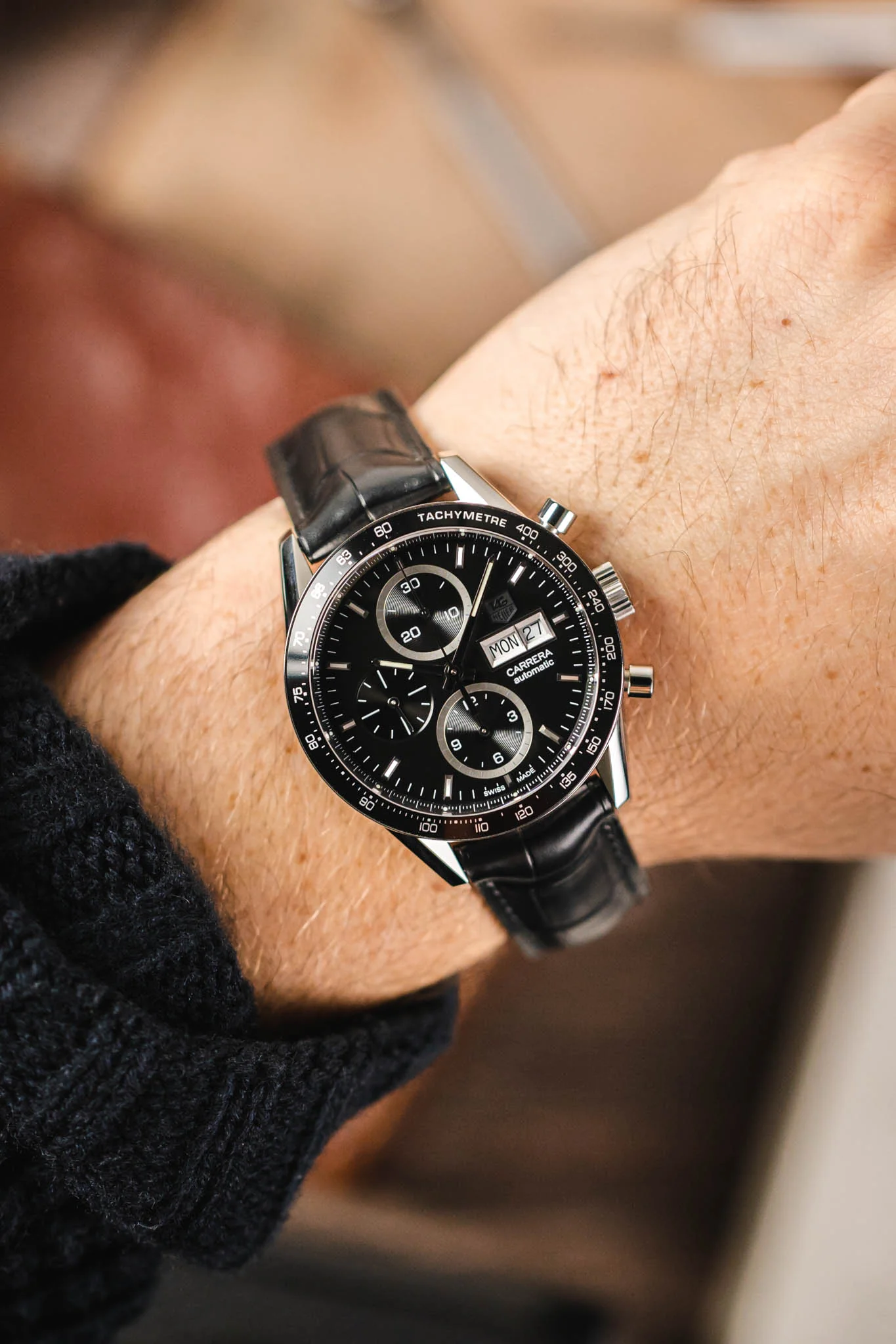 TAG HEUER Carrera Juan Manuel Fangio Limited Edition - Black - Image 2