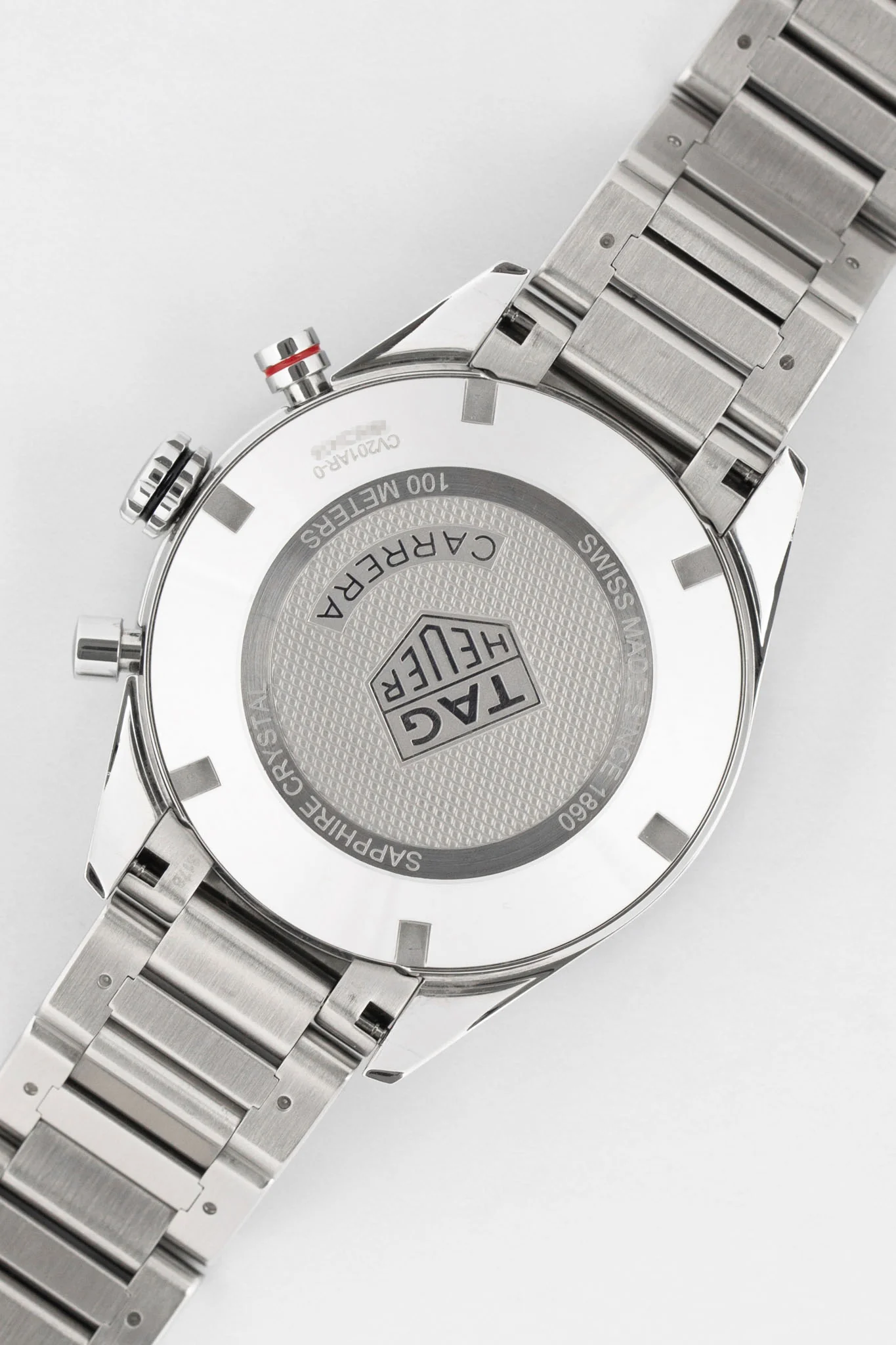 TAG HEUER CV201AR.BA0715 Carrera Calibre 16 41mm Automatic Chronograph - Blue Dial - Image 8