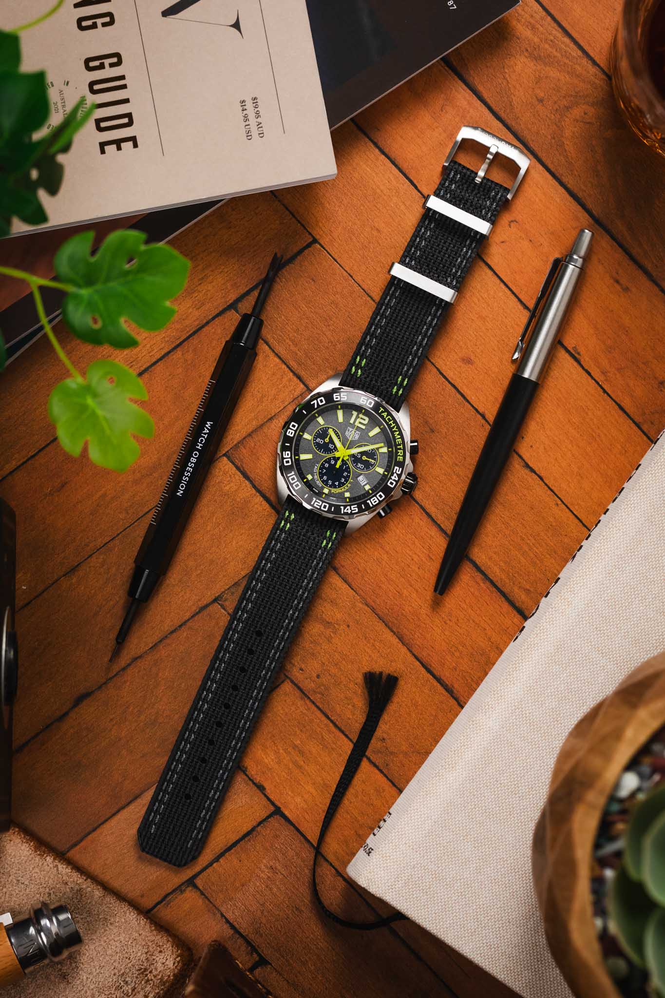 TAG HEUER Formula 1 Quartz Watch – Grey Asphalt dial 43mm - Image 8