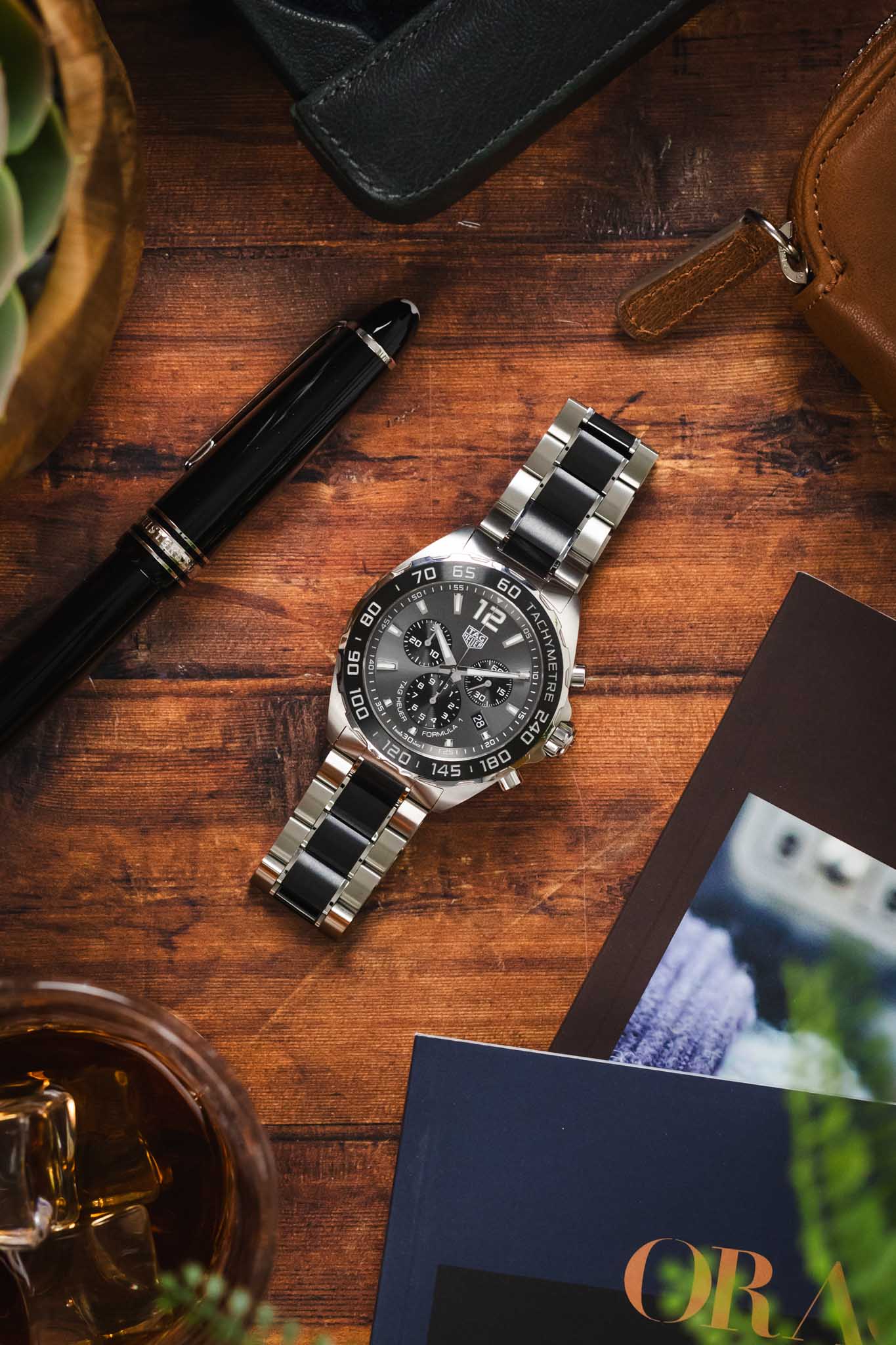 TAG HEUER Formula 1 Quartz Watch – Grey Sunray Brushed Dial 43mm - Image 8