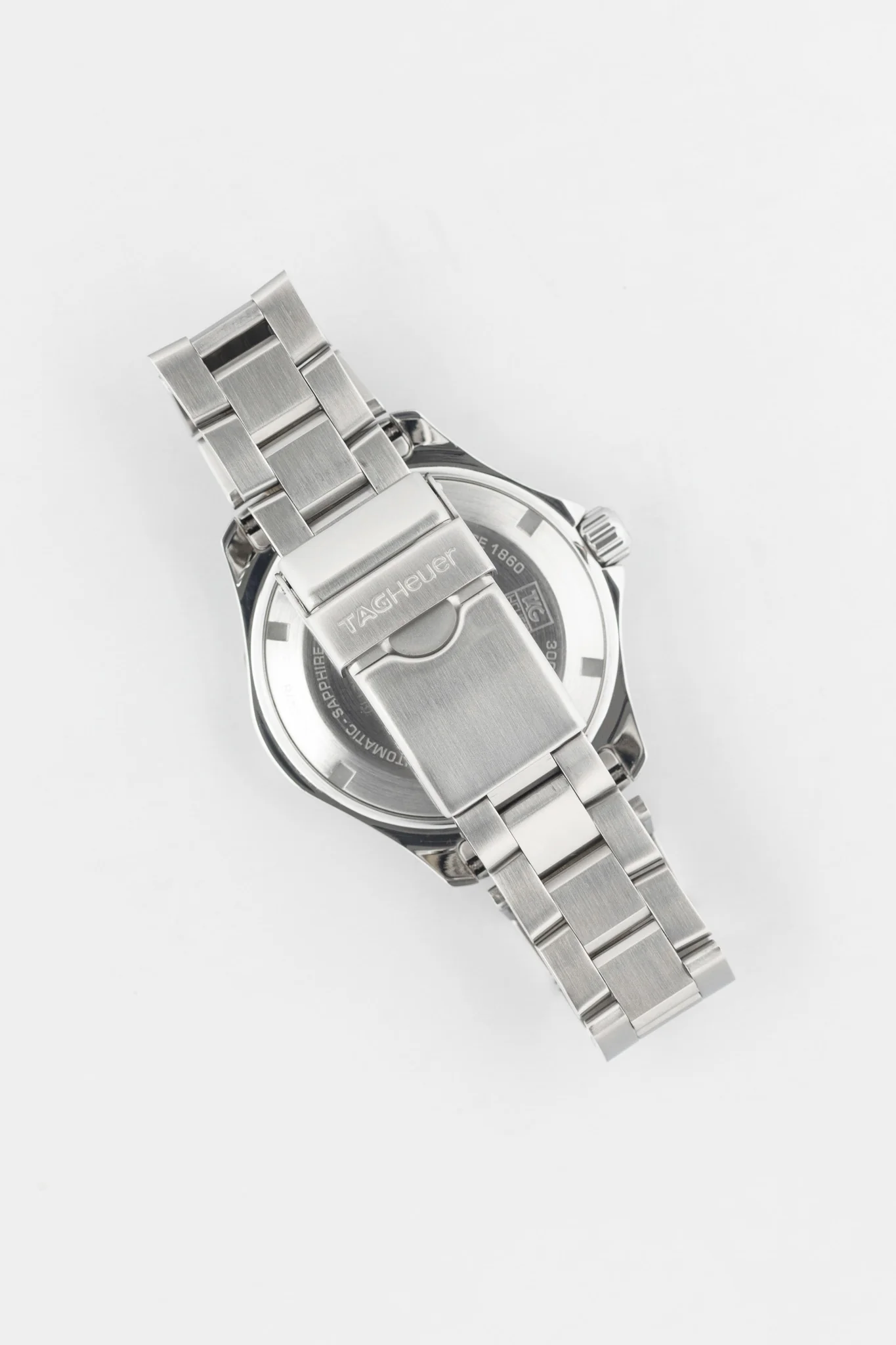 TAG HEUER WAN2110.BA0822 Aquaracer Stainless Steel 41mm Automatic Watch - Black Dial - Image 6