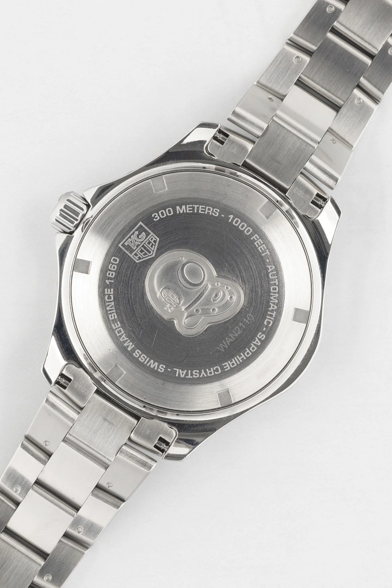 TAG HEUER WAN2110.BA0822 Aquaracer Stainless Steel 41mm Automatic Watch - Black Dial - Image 7