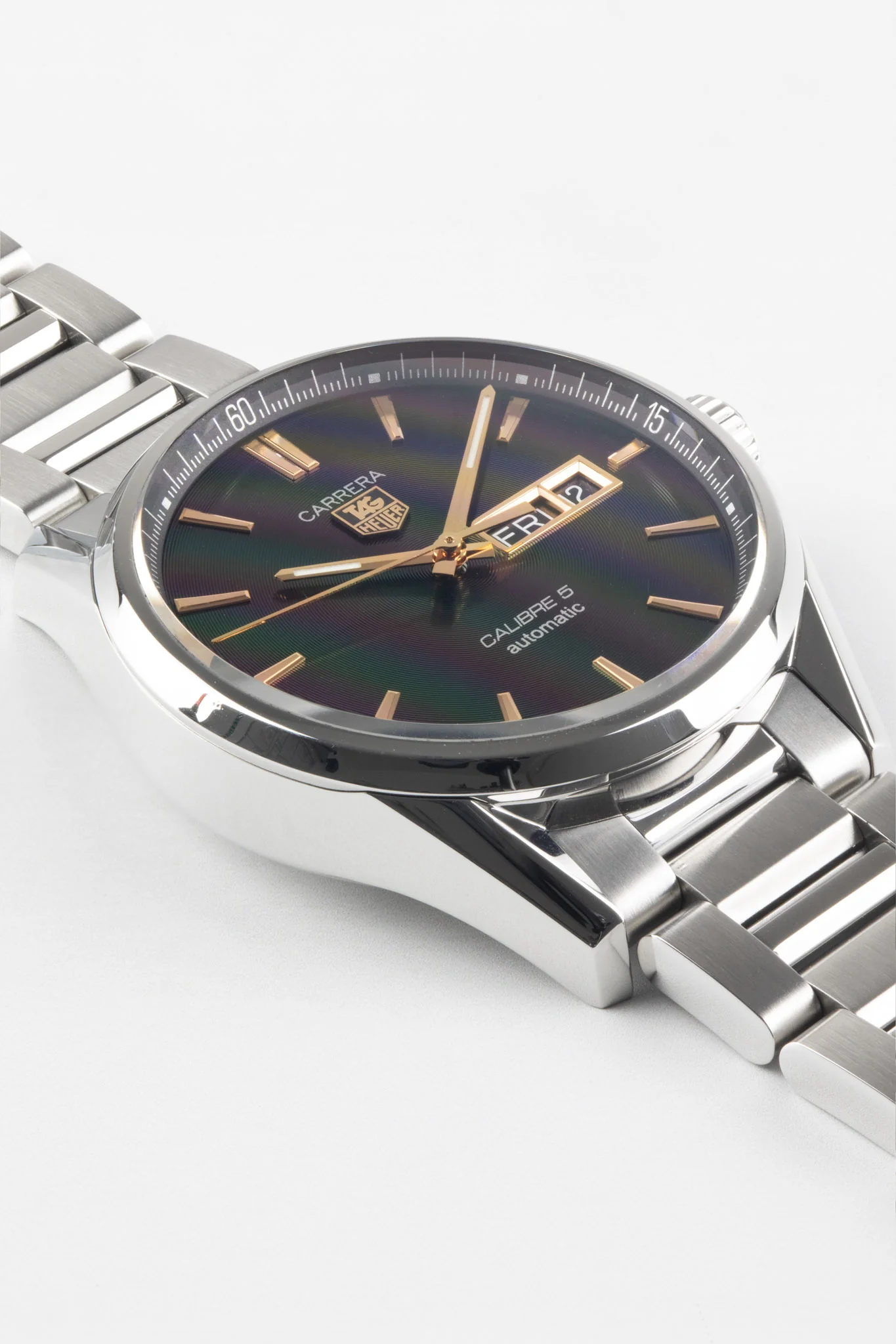 TAG HEUER Carrera Calibre 5 Day & Date Watch - Image 3