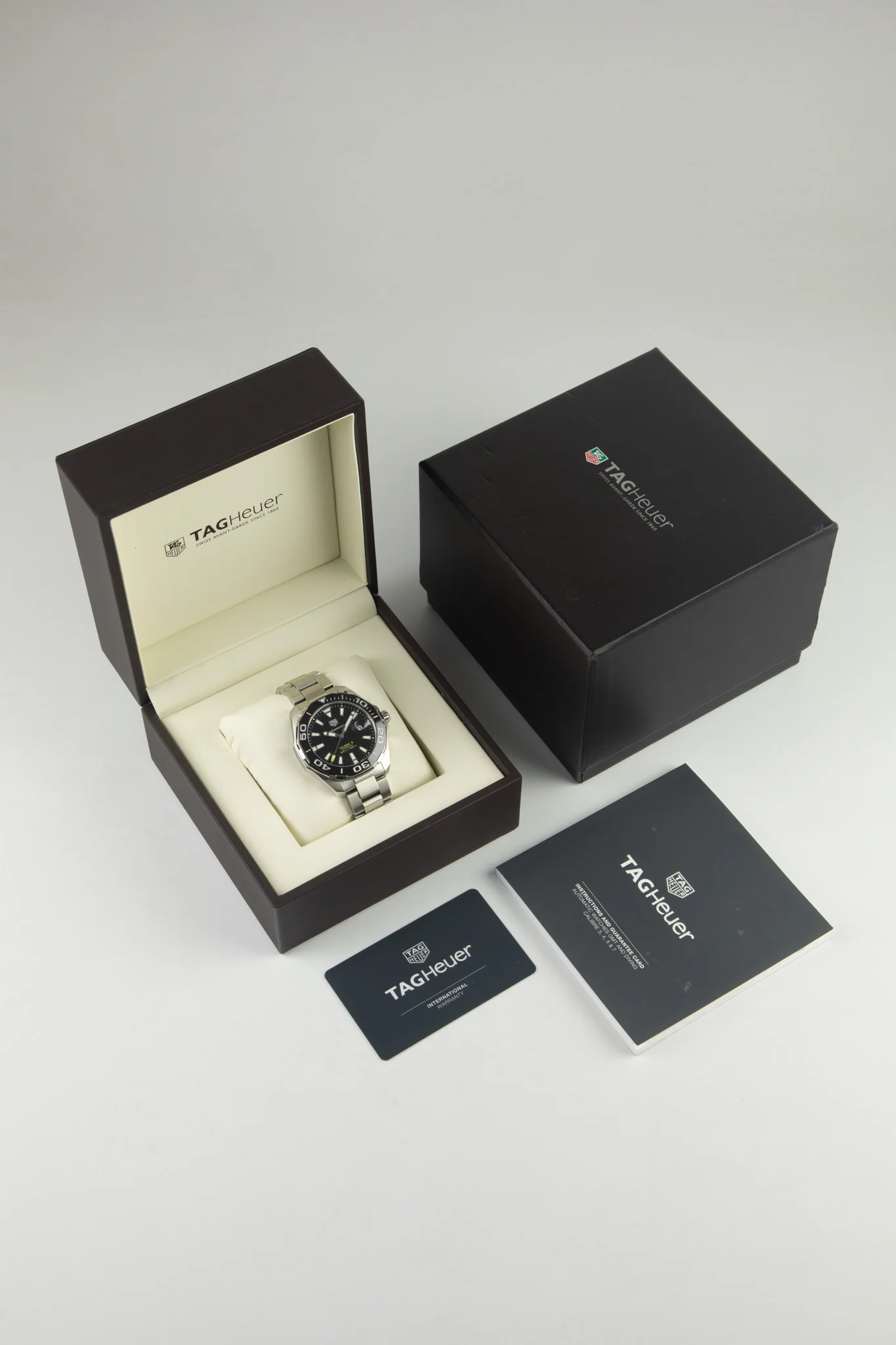 TAG HEUER WAY201A.BA0927 Aquaracer Calibre 5 43mm Automatic Watch - Black Dial - Image 11