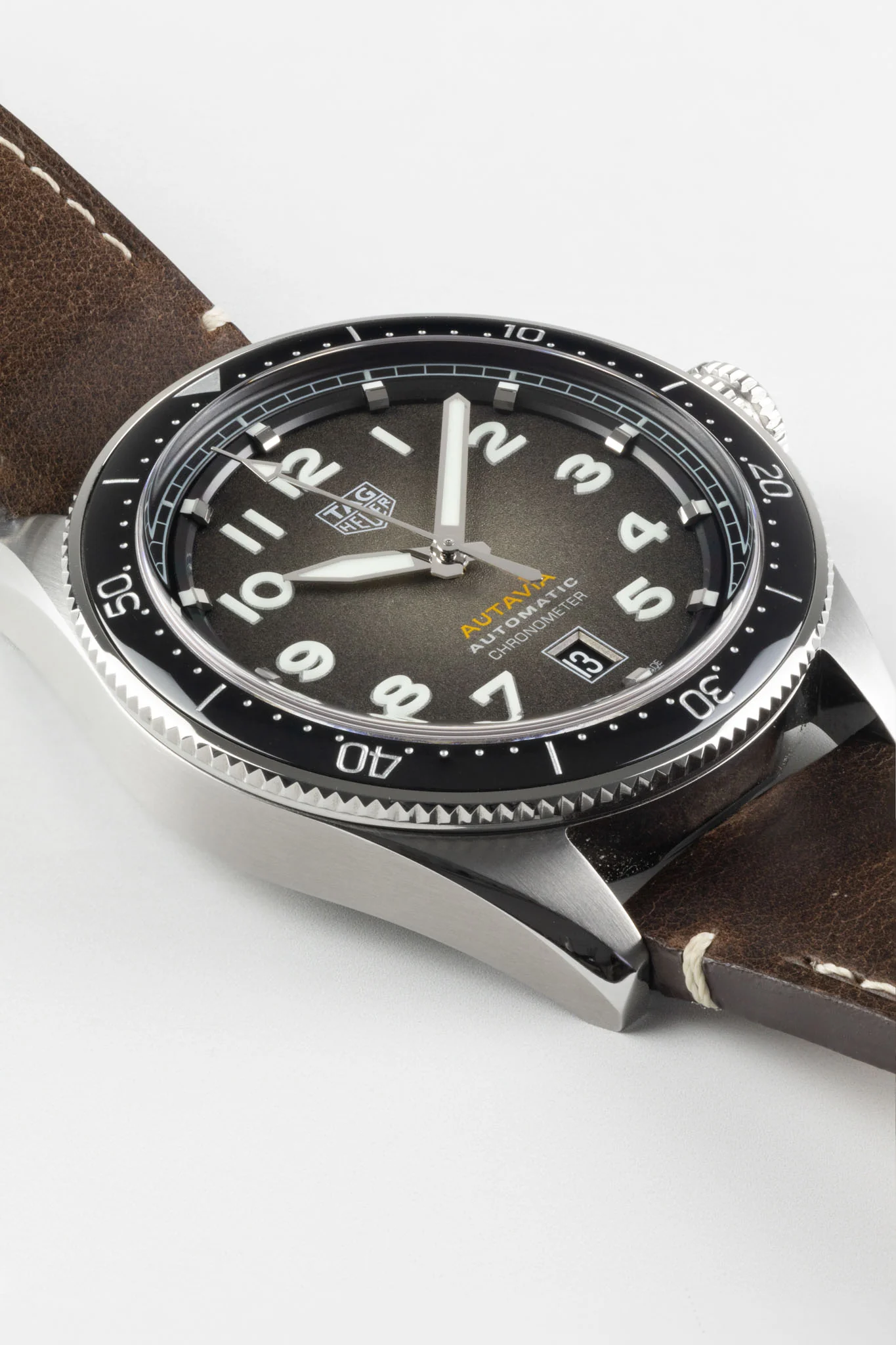 TAG HEUER WBE5114.FC8266 Autavia Calibre 5 42mm Automatic Watch - Brown Dial - Image 3