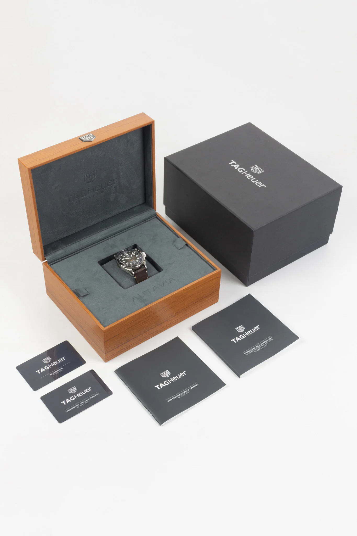 TAG HEUER WBE5114.FC8266 Autavia Calibre 5 42mm Automatic Watch - Brown Dial - Image 8