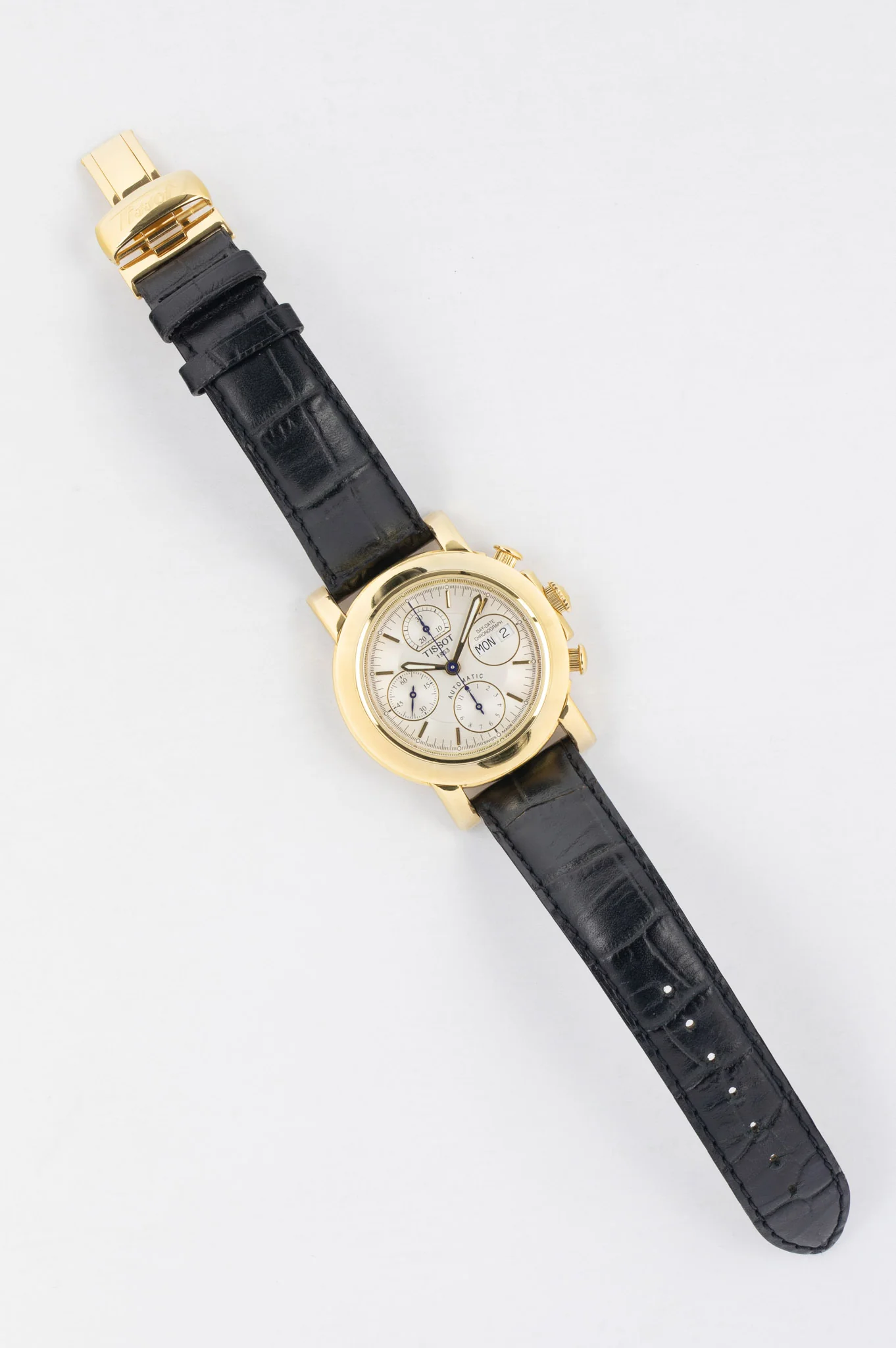 TISSOT T71.3.441.31 T-Lord 18k Gold 41mm Automatic Chronograph - Image 3