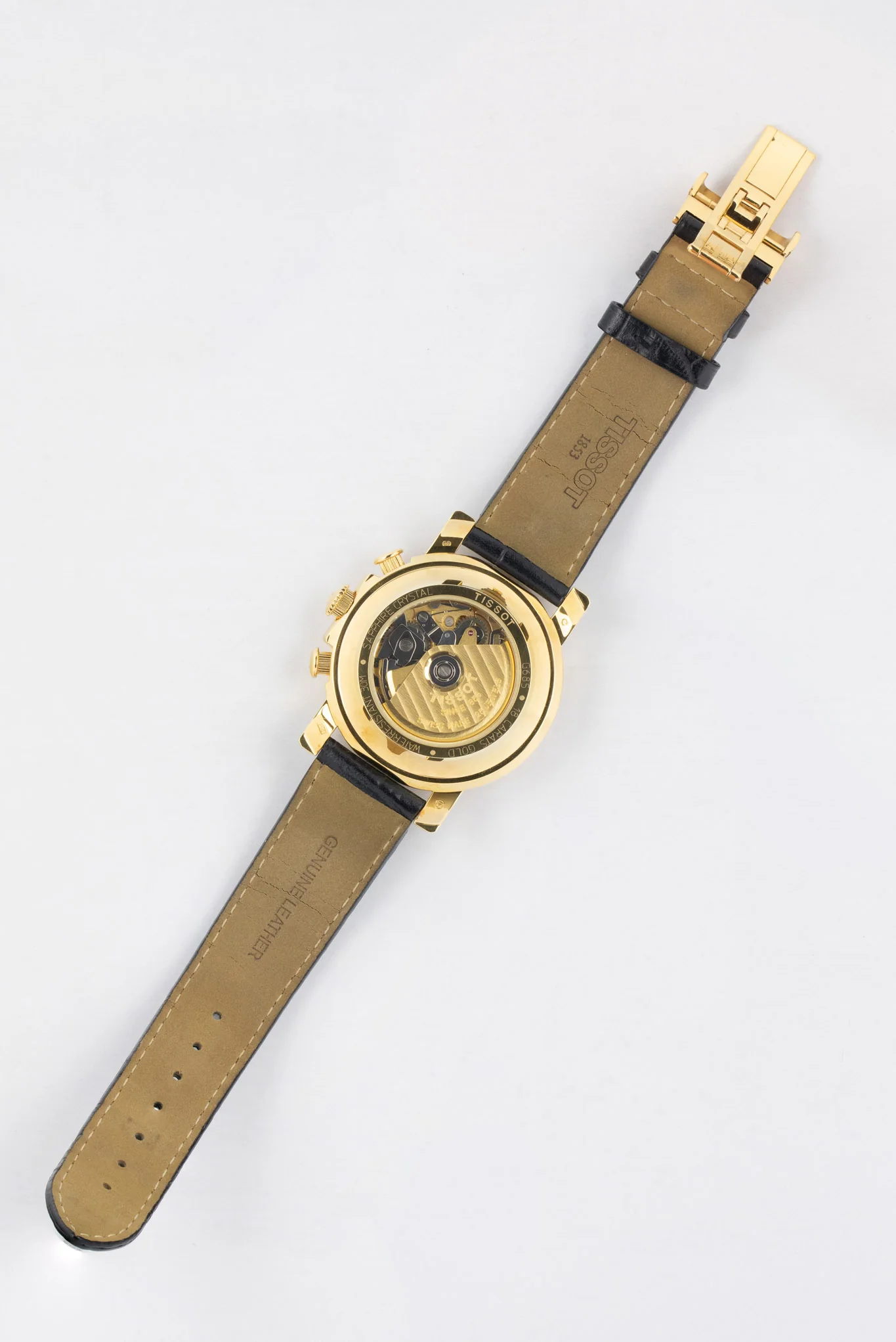 TISSOT T71.3.441.31 T-Lord 18k Gold 41mm Automatic Chronograph - Image 6