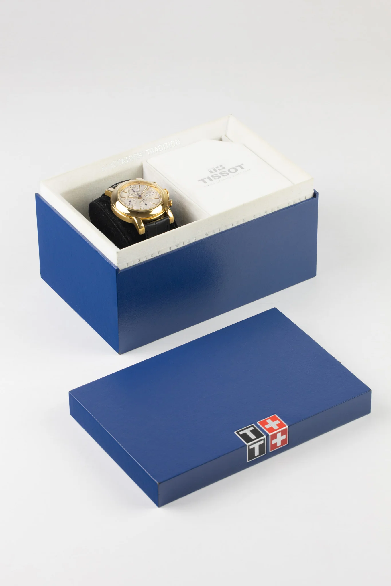 TISSOT T71.3.441.31 T-Lord 18k Gold 41mm Automatic Chronograph - Image 8