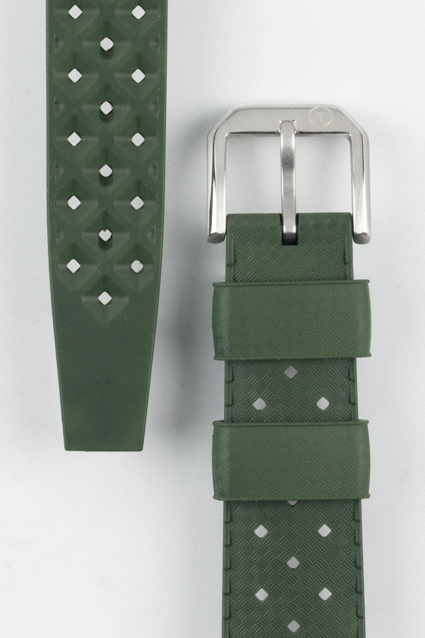 TROPIC® Dive Watch Strap in GREEN - Image 3