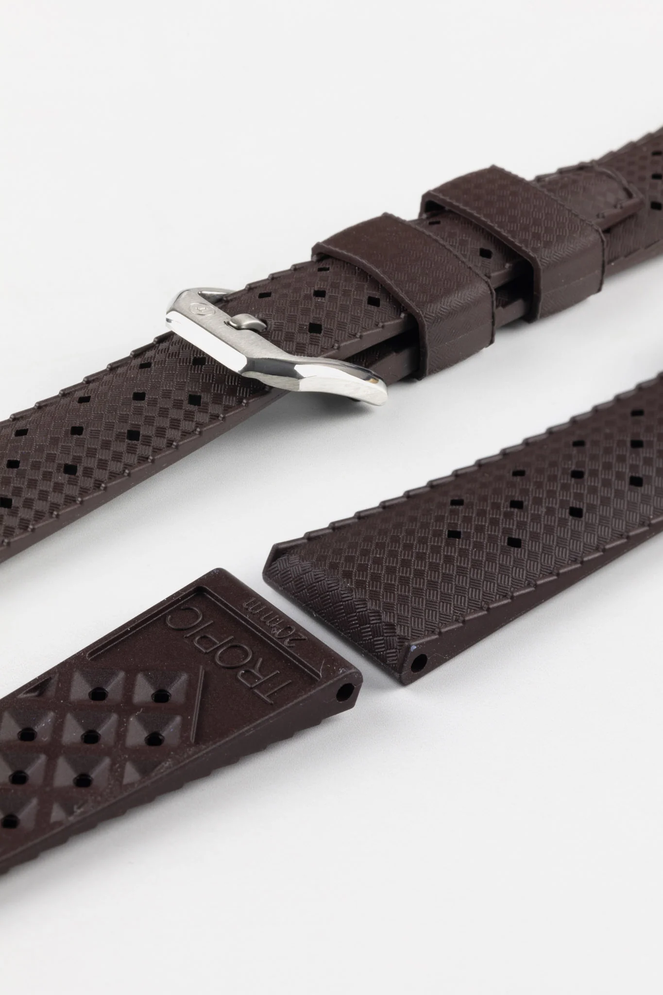 TROPIC® Dive Watch Strap in BROWN - Image 7