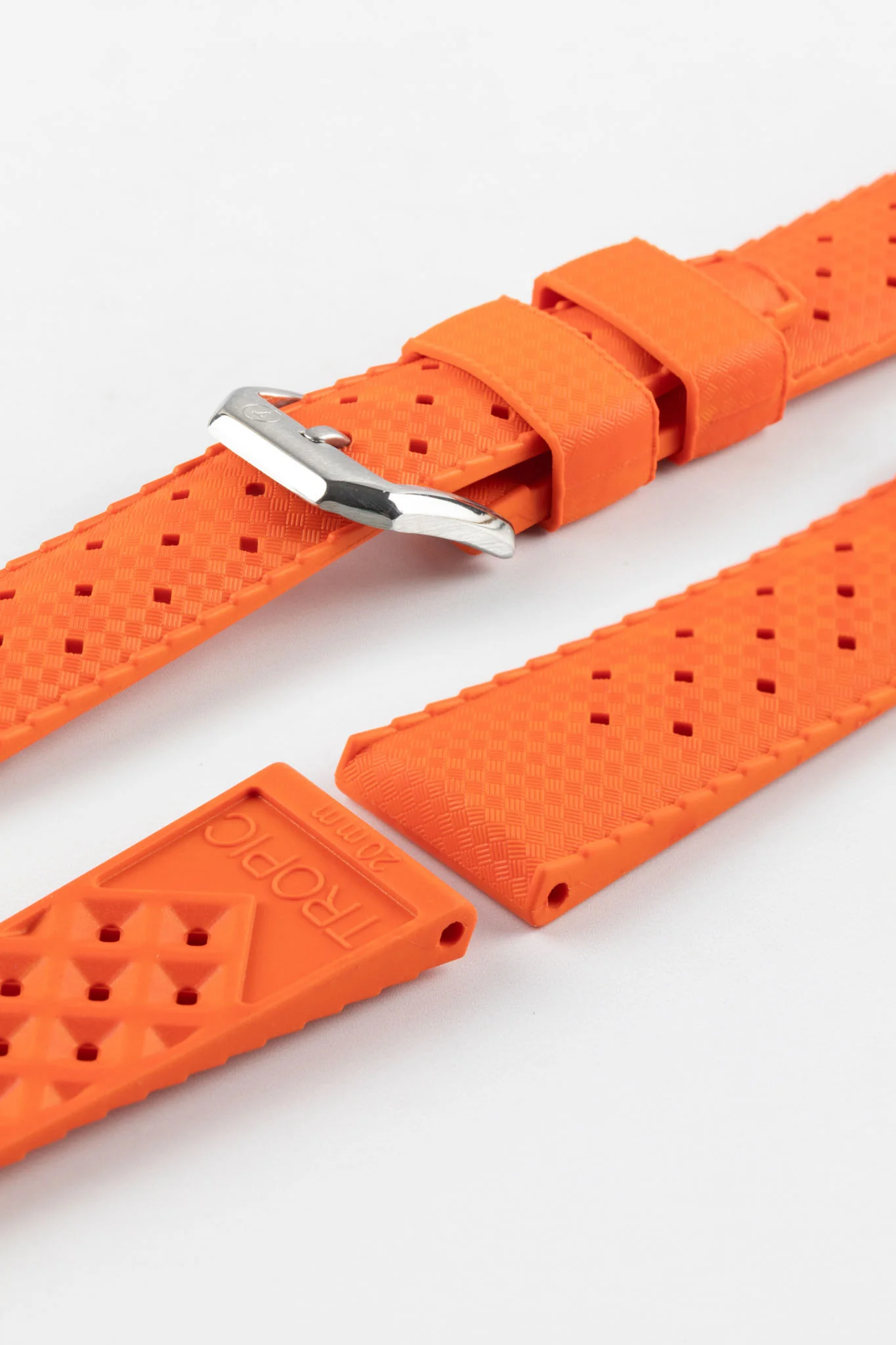 TROPIC® Dive Watch Strap in ORANGE - Image 7