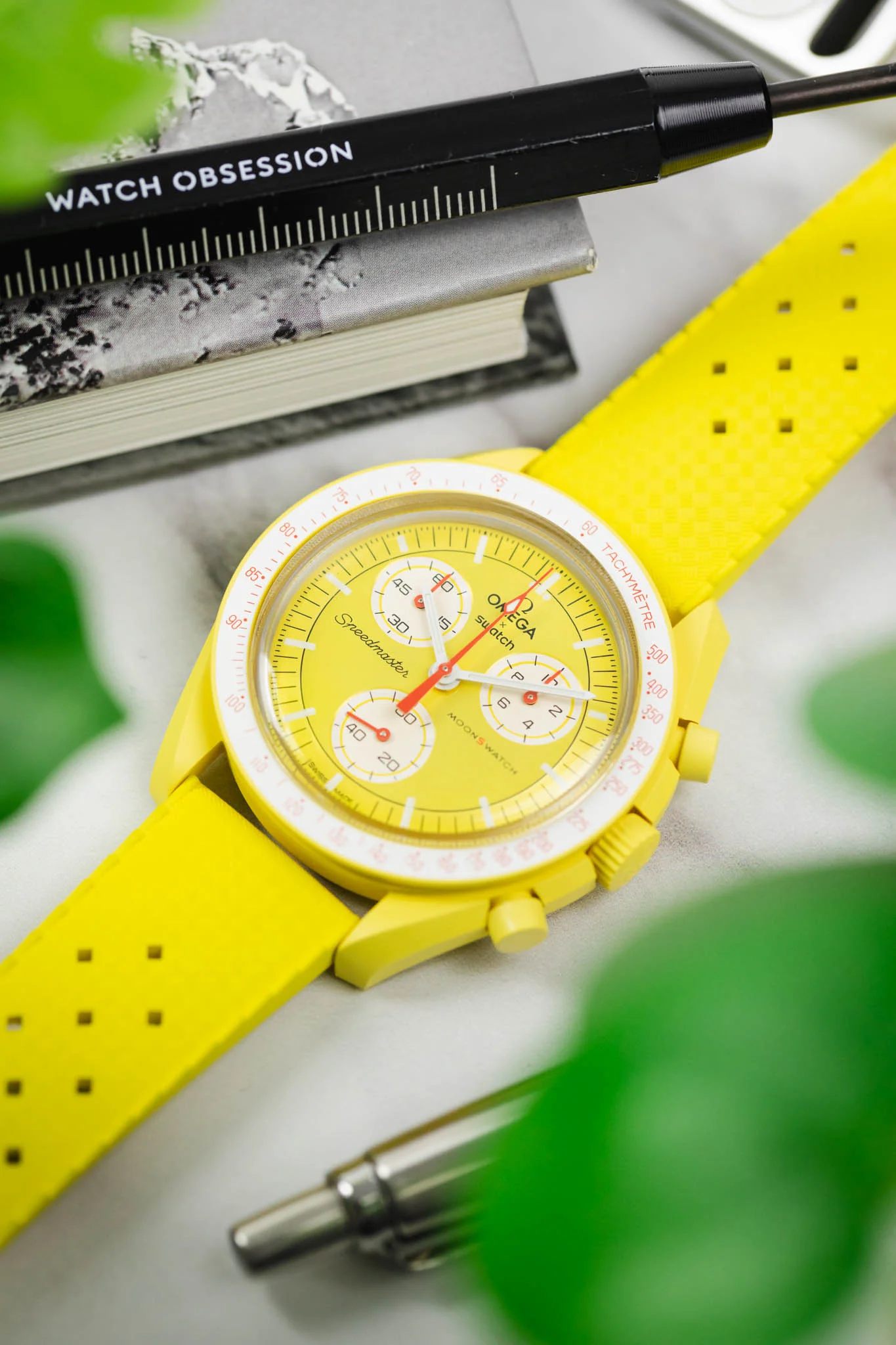 TROPIC® Dive Watch Strap in POSEIDON YELLOW - Image 6