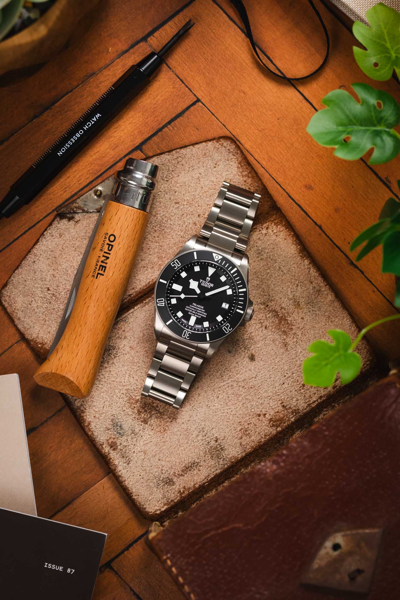 TUDOR Pelagos 42mm Titanium Automatic Diving Watch - Black Dial - Image 8