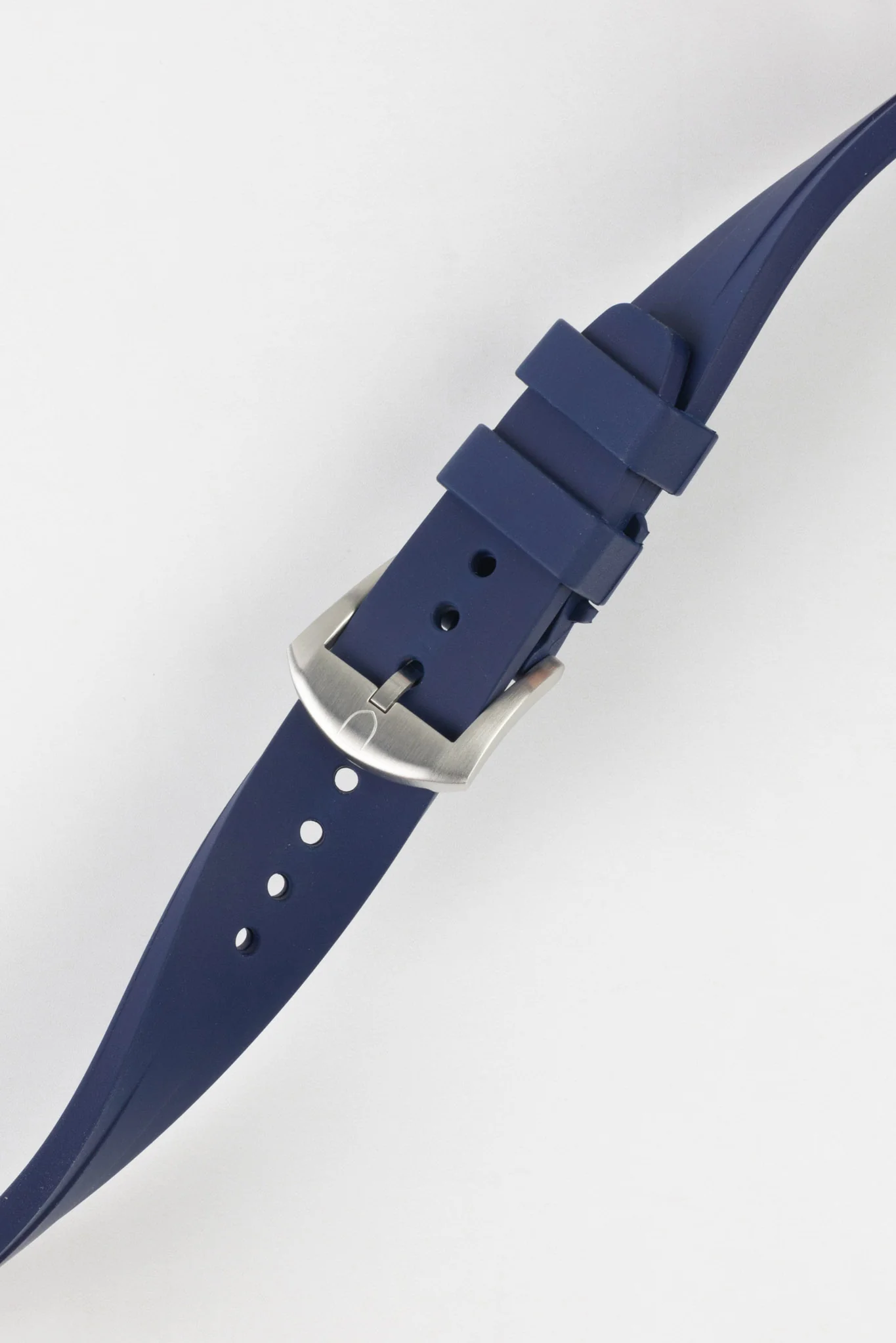 VANGUARD Integrated Rubber Watch Strap for Tudor Black Bay 58 in BLUE - Image 5