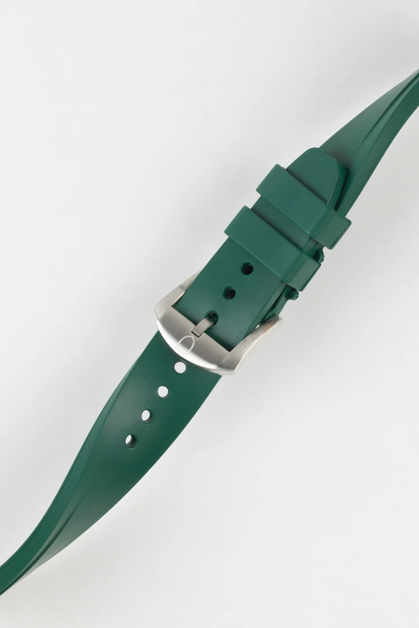 VANGUARD Integrated Rubber Watch Strap for Tudor Black Bay 58 in GREEN - Image 5