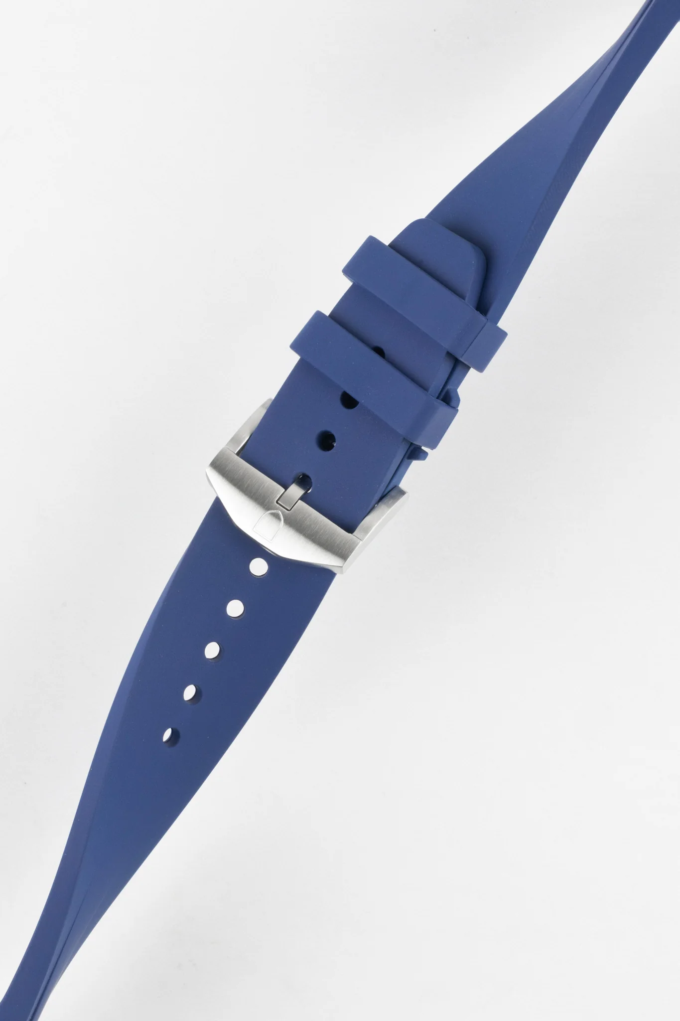 VANGUARD Integrated Rubber Watch Strap for Omega Speedmaster/ Moonswatch in BLUE - Image 5