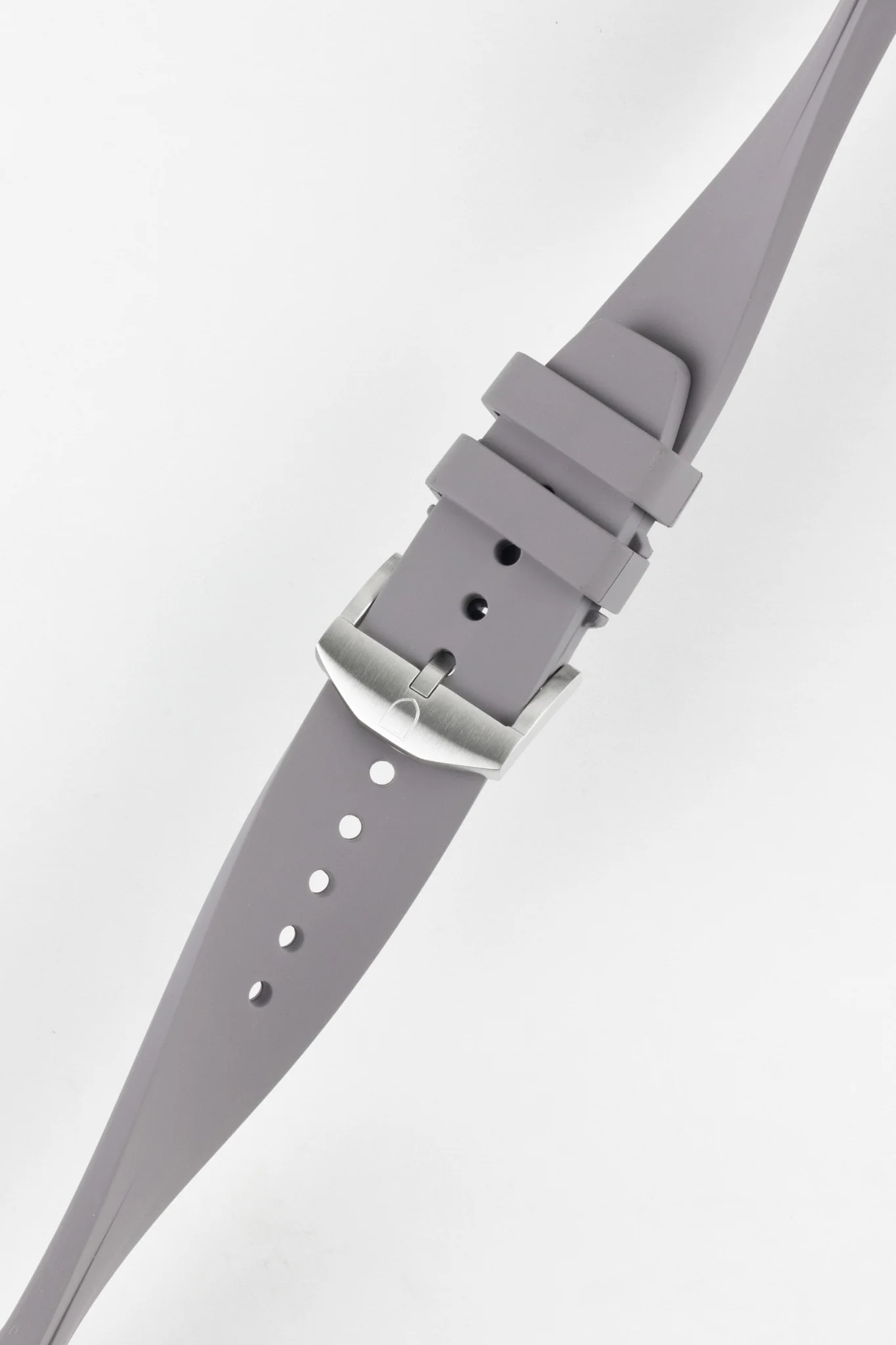 VANGUARD Integrated Rubber Watch Strap for Omega Speedmaster/ Moonswatch in GREY - Image 5