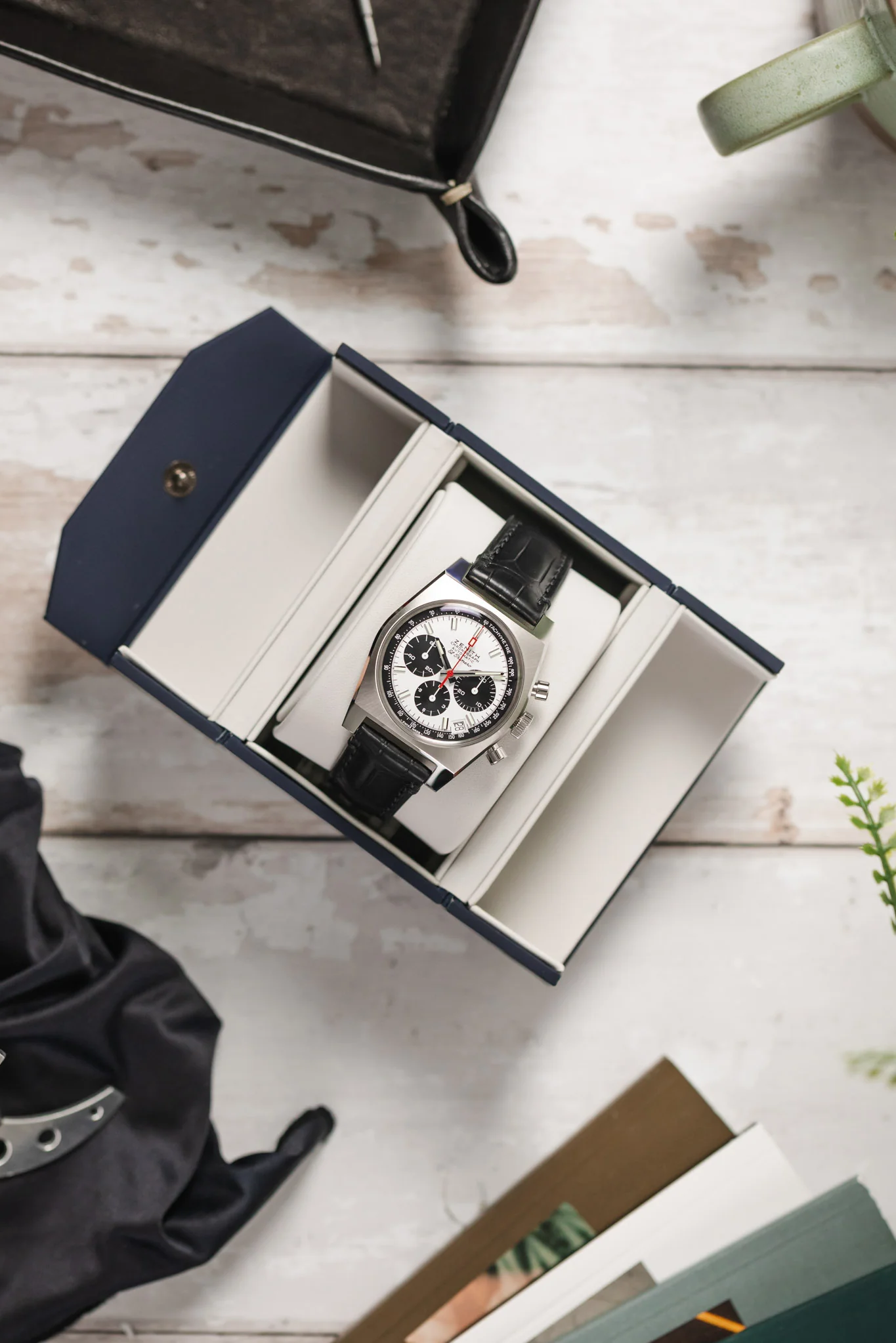 ZENITH 03.A384.400/21.C815 Chronomaster Revival El Primero 37mm Automatic Tonneau Watch - Image 5