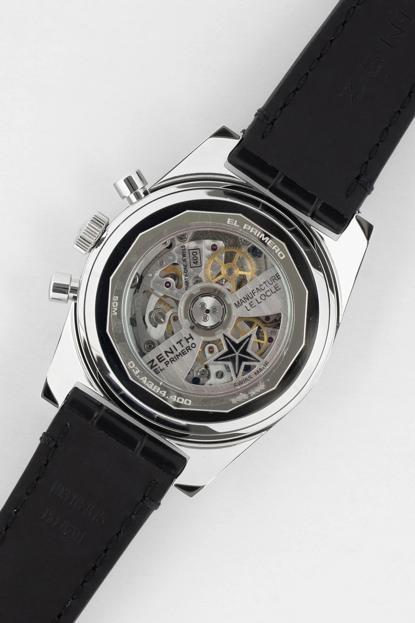 ZENITH 03.A384.400/21.C815 Chronomaster Revival El Primero 37mm Automatic Tonneau Watch - Image 8