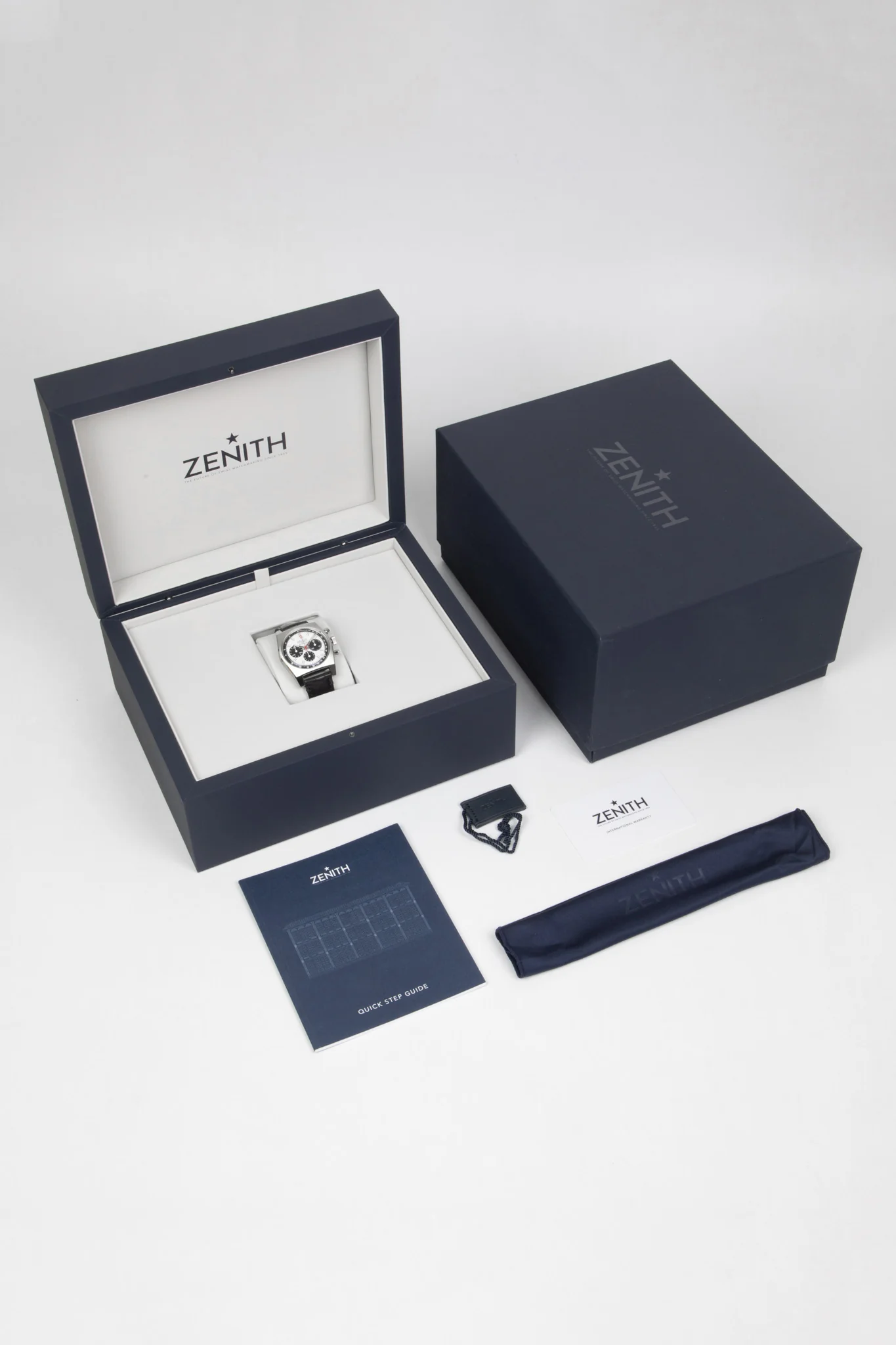 ZENITH 03.A384.400/21.C815 Chronomaster Revival El Primero 37mm Automatic Tonneau Watch - Image 9