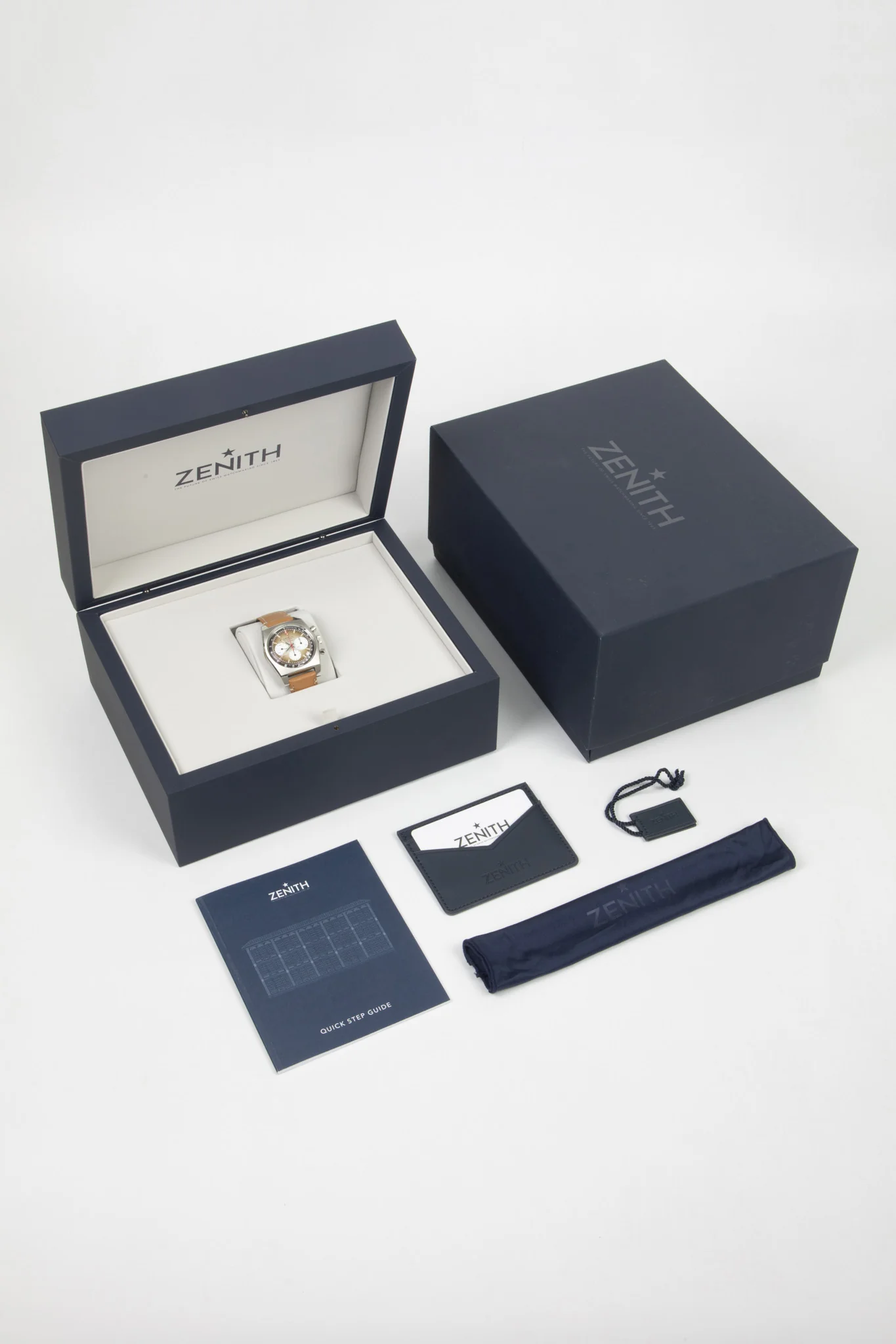ZENITH 03.A384.400/385.C855 Chronomaster Revival El Primero 37mm Automatic Tonneau Watch - Image 9
