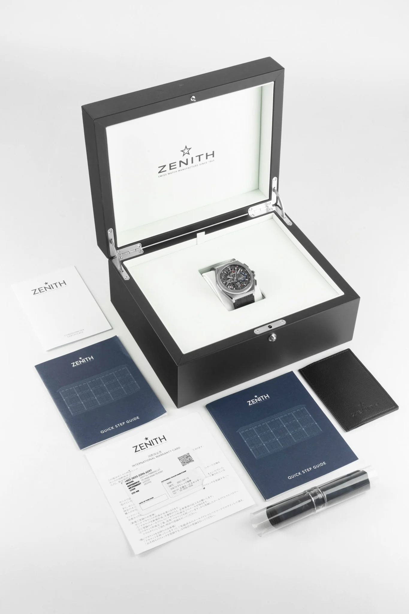 ZENITH 95.9000.9004/78.R582 Defy 21 44mm Titanium Automatic Chronograph - Skeleton Dial - Image 11