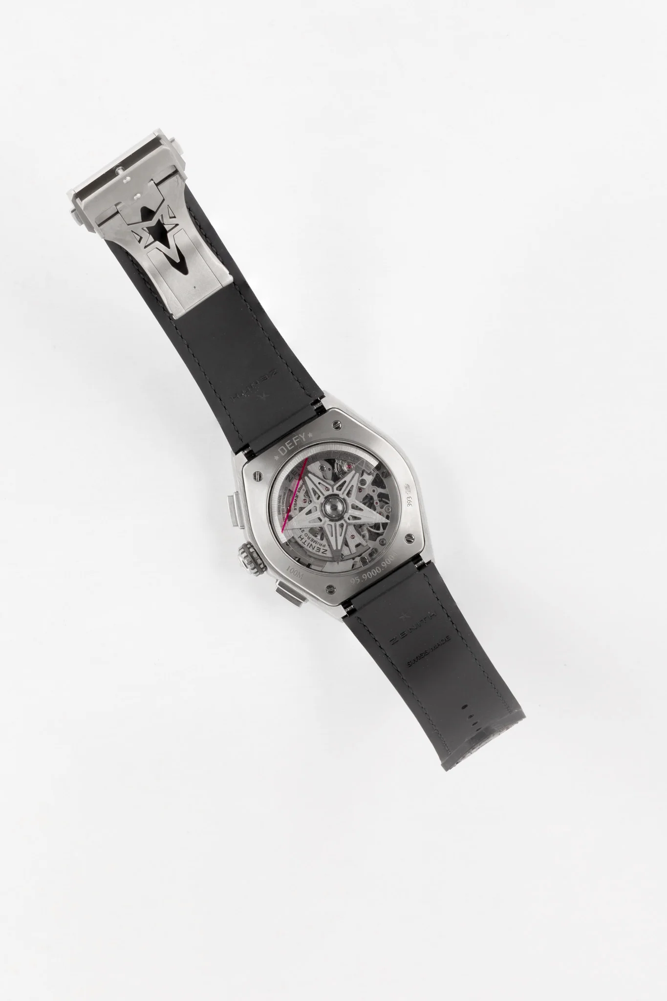 ZENITH 95.9000.9004/78.R582 Defy 21 44mm Titanium Automatic Chronograph - Skeleton Dial - Image 8