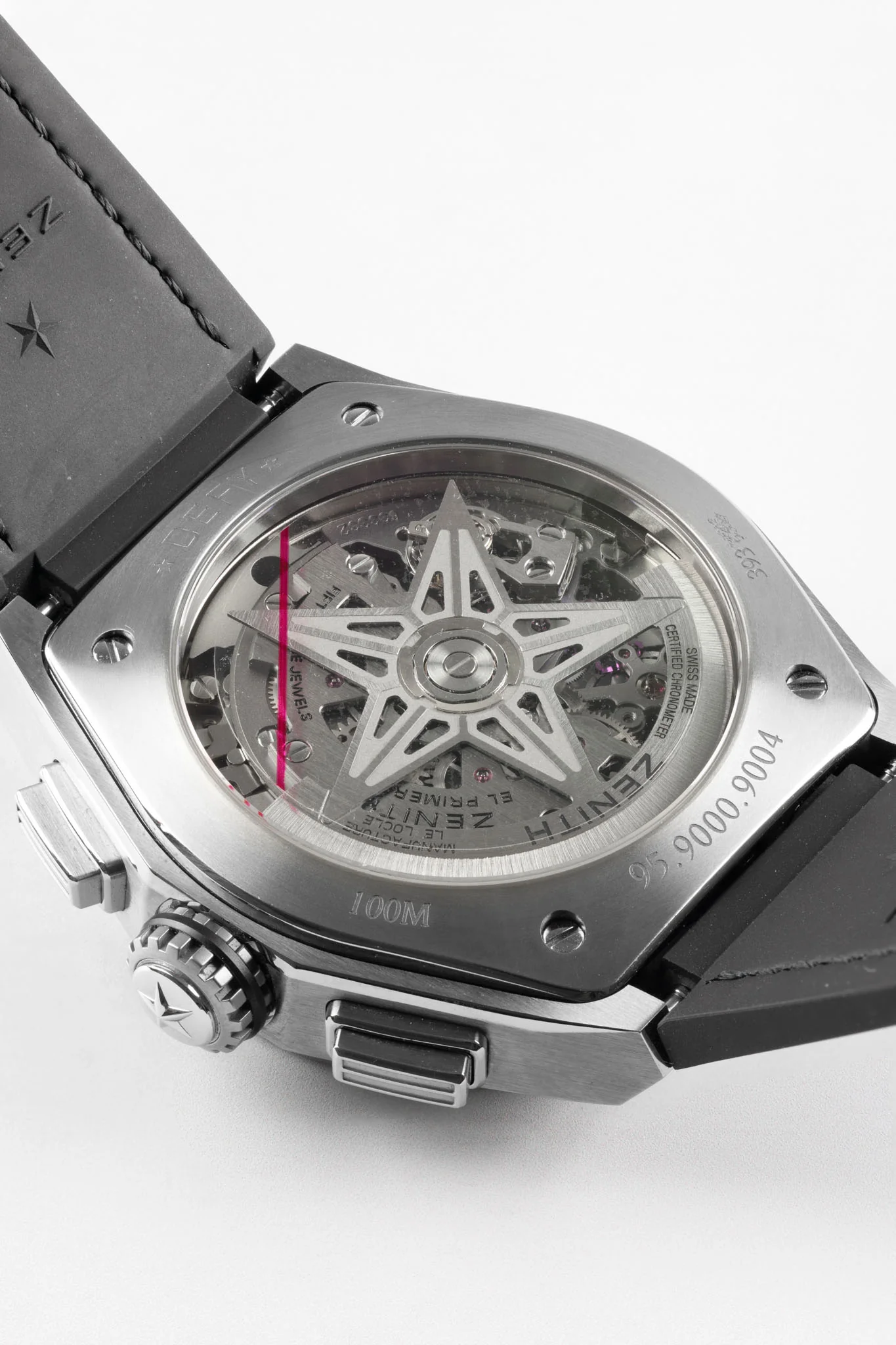 ZENITH 95.9000.9004/78.R582 Defy 21 44mm Titanium Automatic Chronograph - Skeleton Dial - Image 9